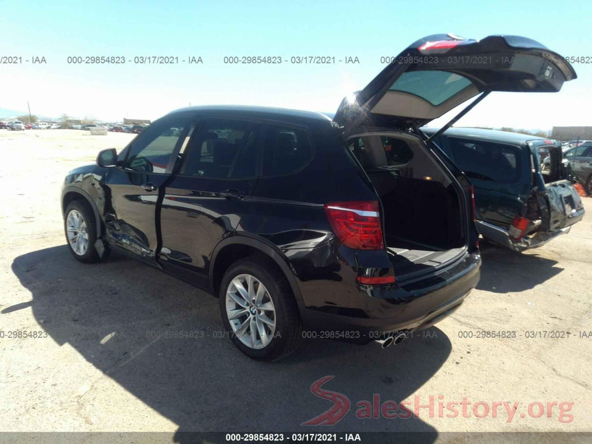 5UXWZ7C50G0R32613 2016 BMW X3