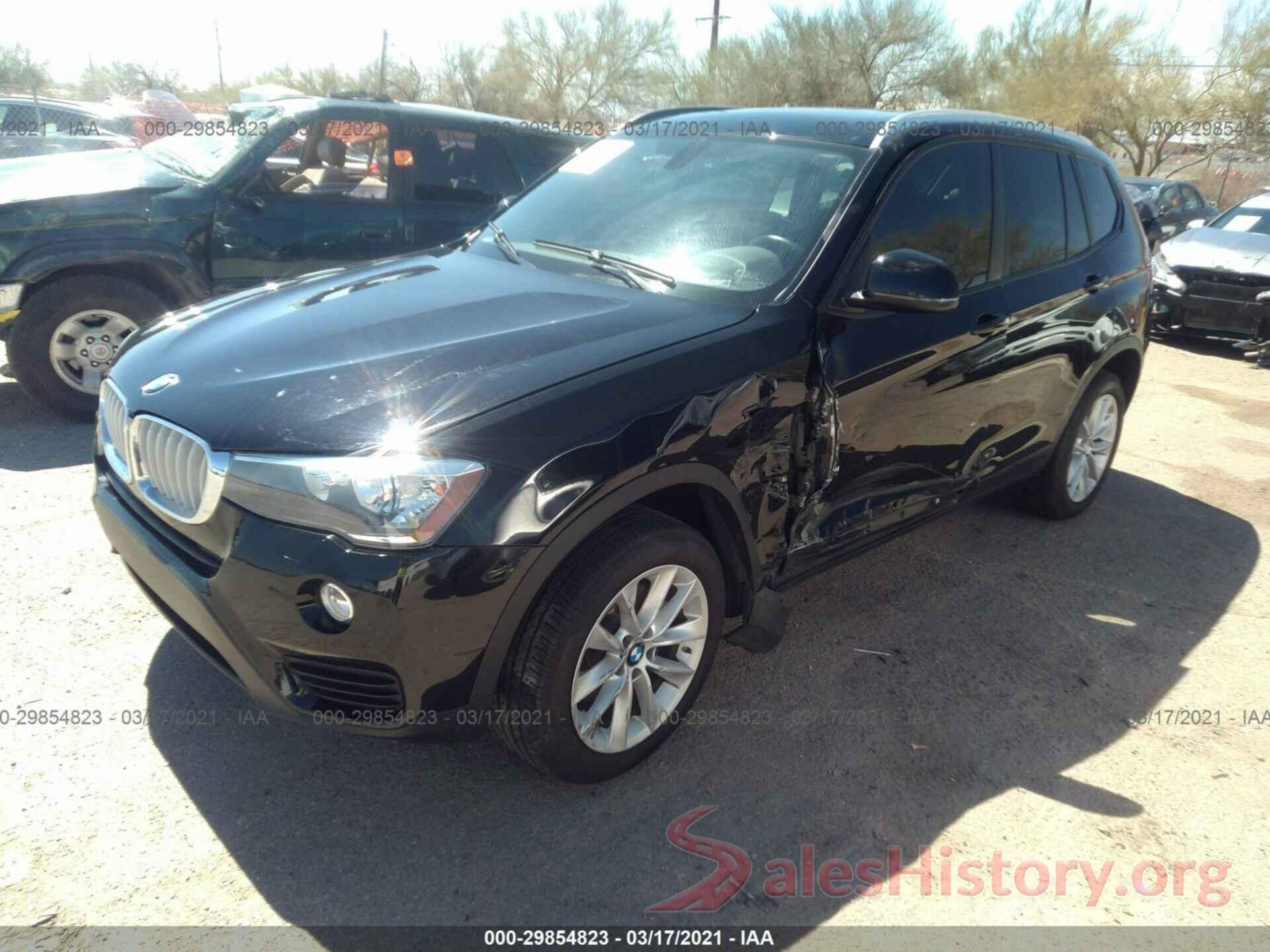 5UXWZ7C50G0R32613 2016 BMW X3