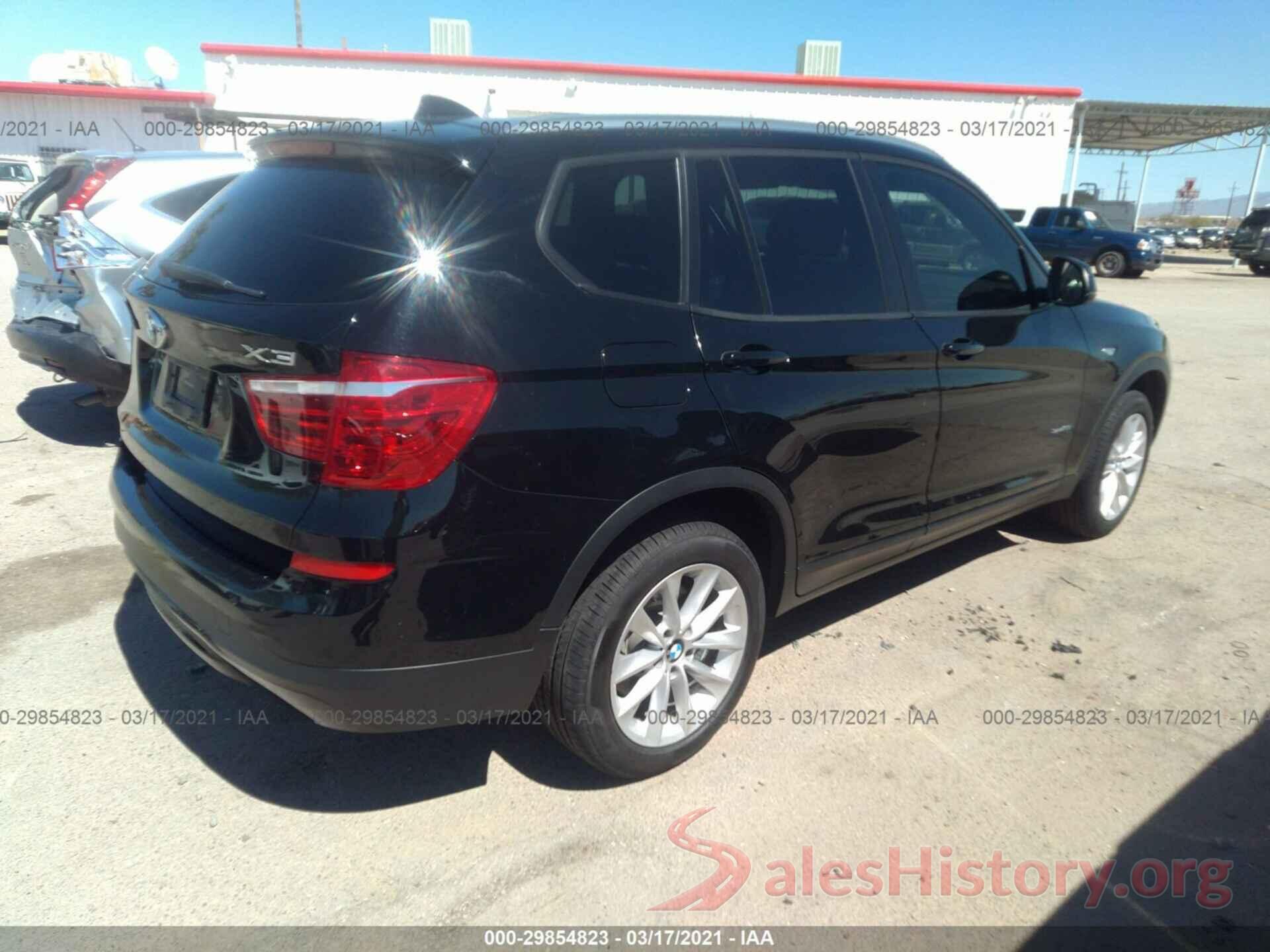 5UXWZ7C50G0R32613 2016 BMW X3