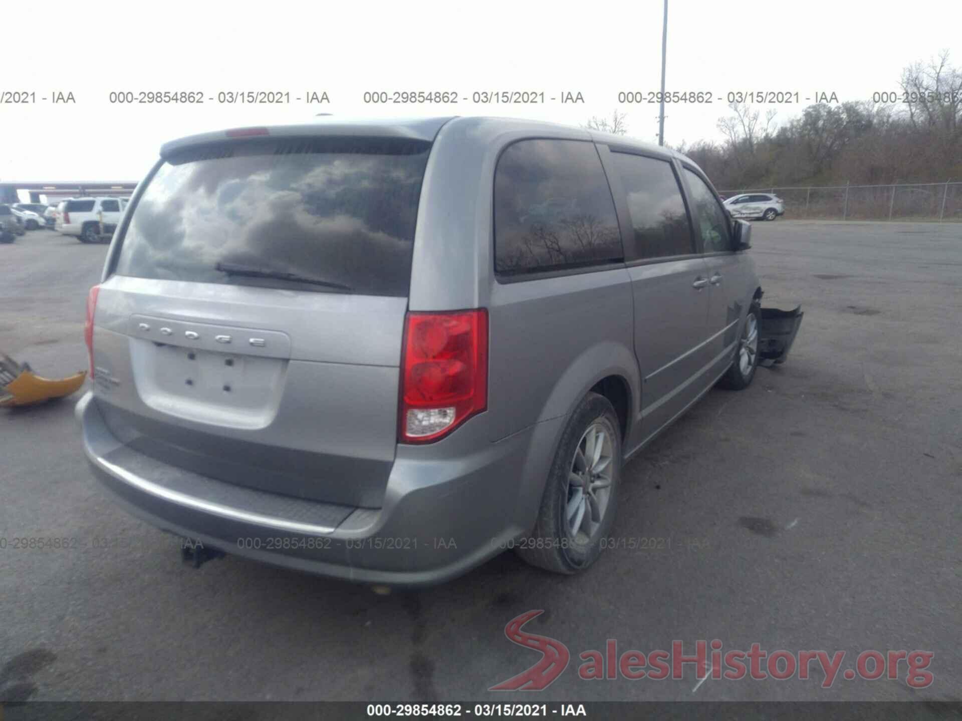 2C4RDGBG3GR398545 2016 DODGE GRAND CARAVAN