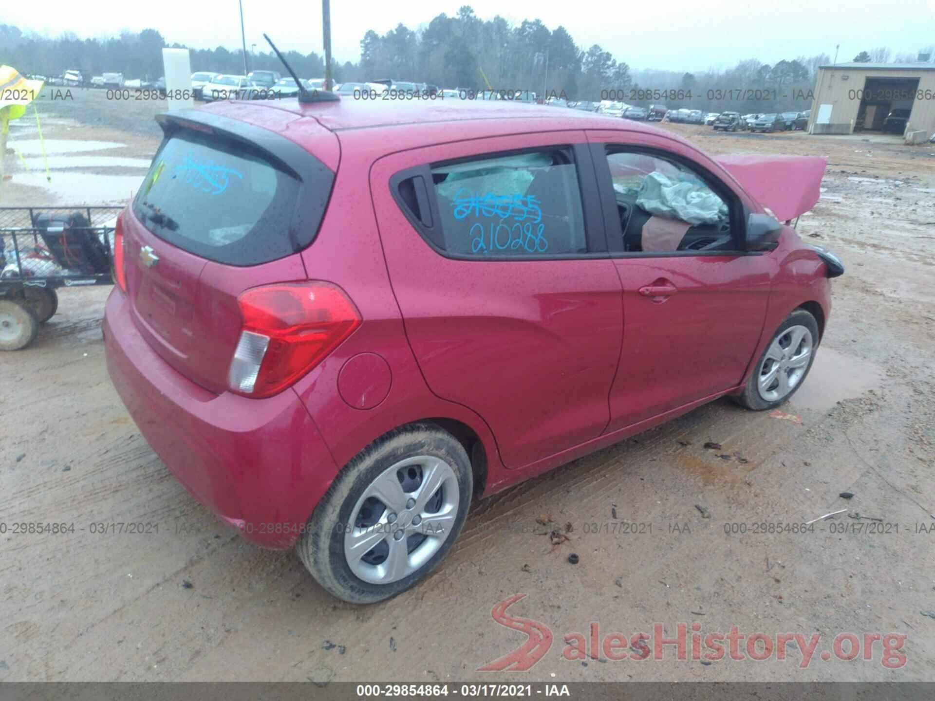 KL8CB6SA2LC418880 2020 CHEVROLET SPARK