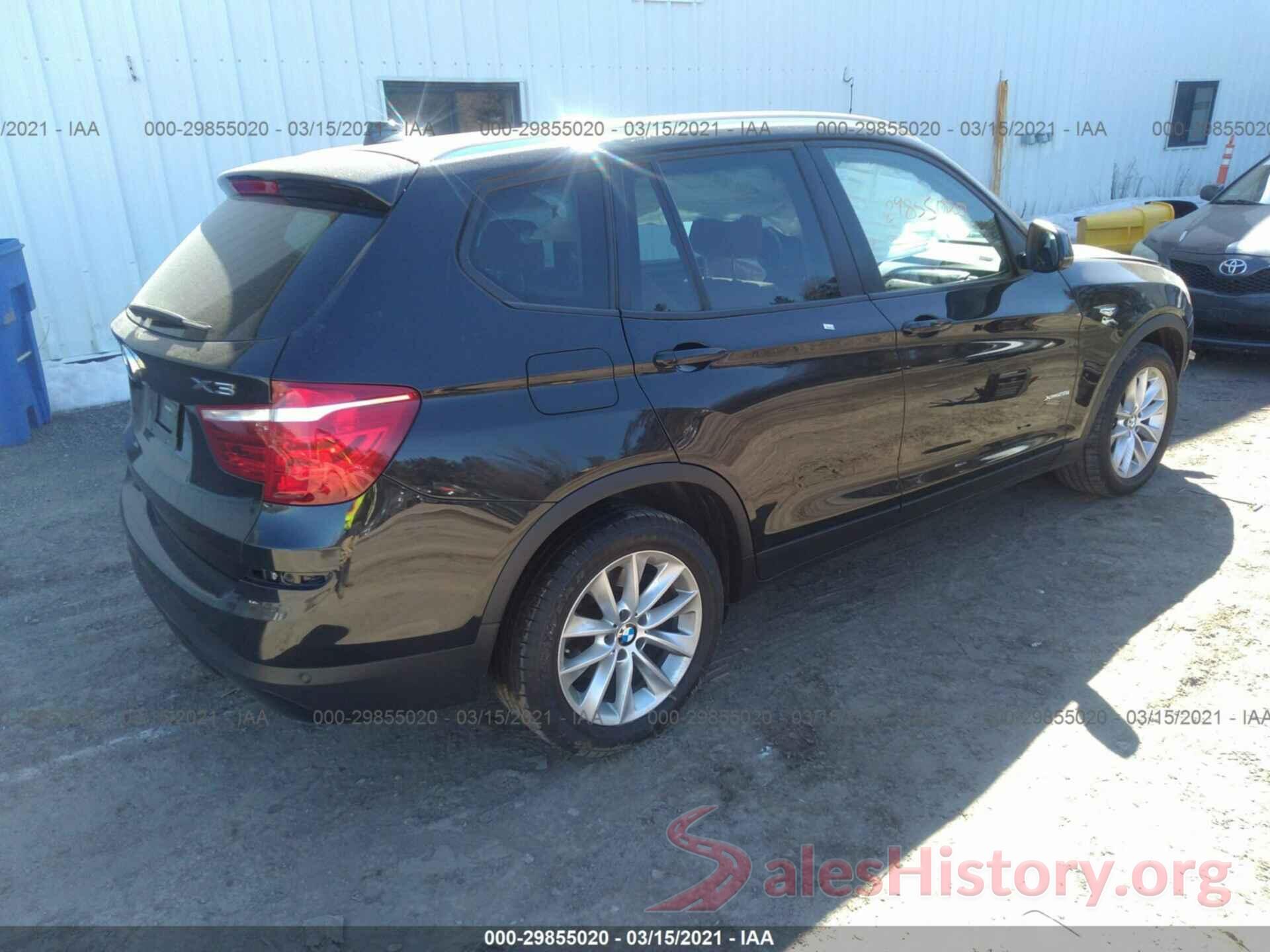 5UXWX9C59H0D98825 2017 BMW X3