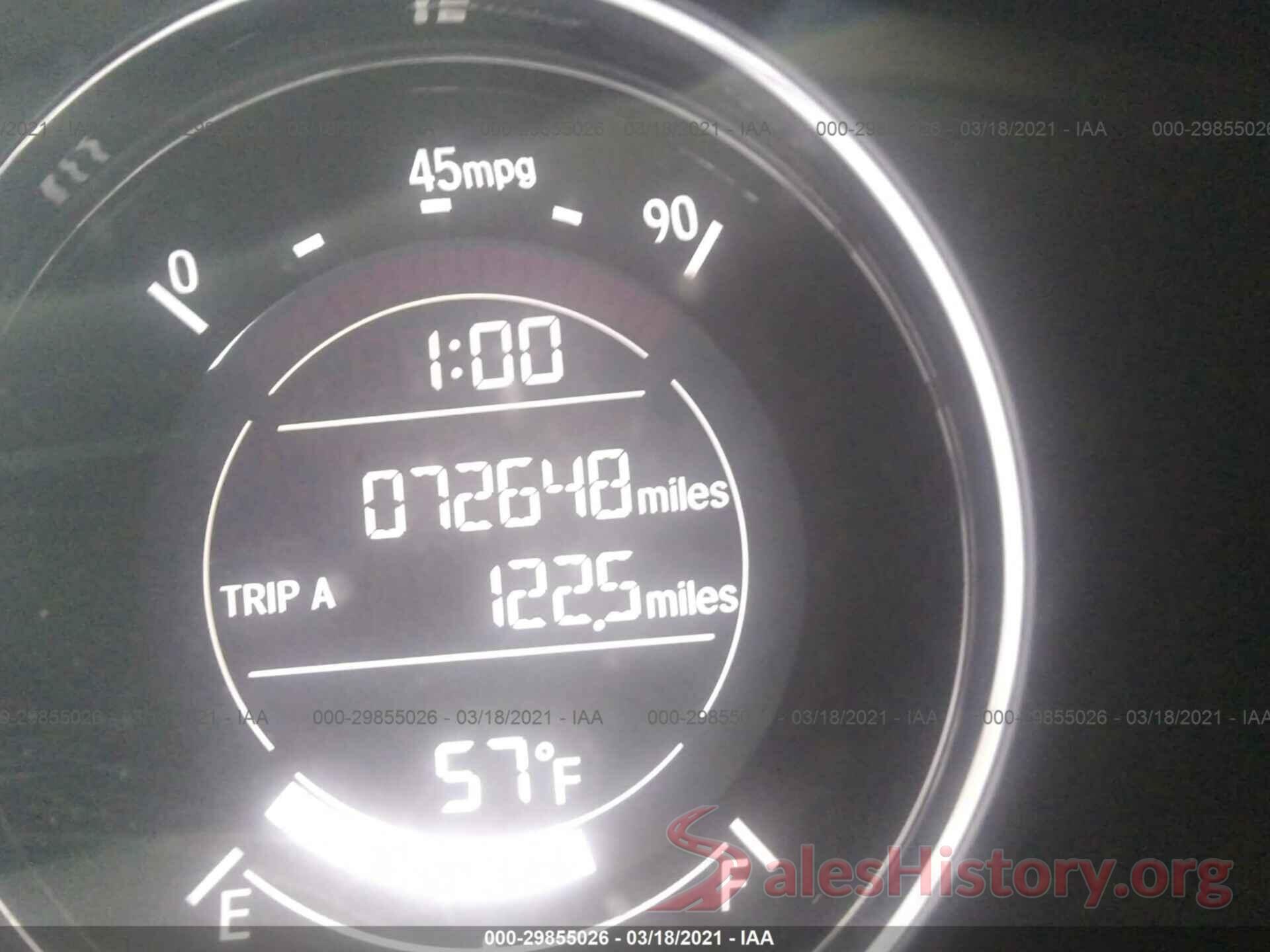 3CZRU6H11KM721014 2019 HONDA HR-V