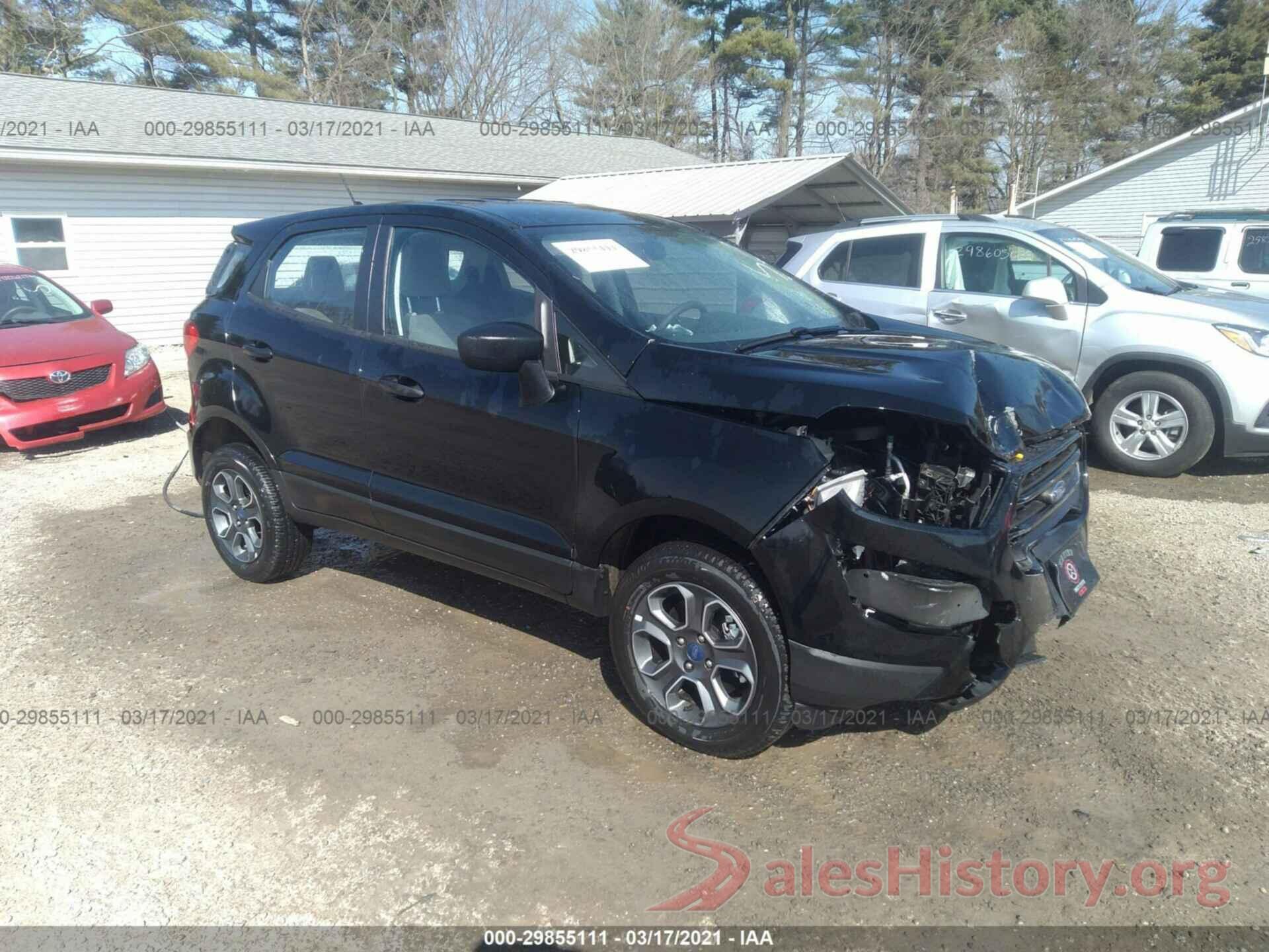 MAJ6S3FL9LC394453 2020 FORD ECOSPORT