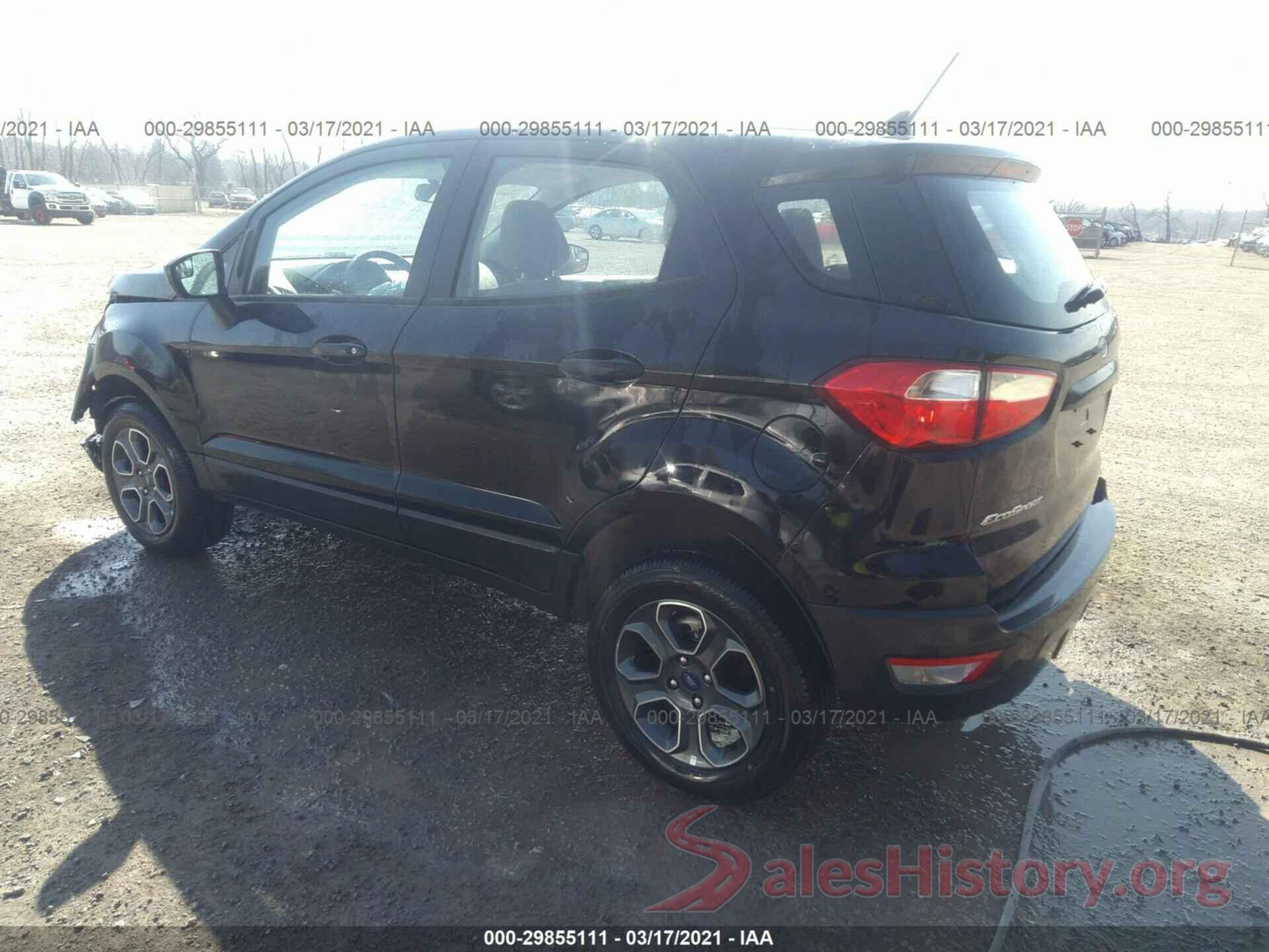 MAJ6S3FL9LC394453 2020 FORD ECOSPORT