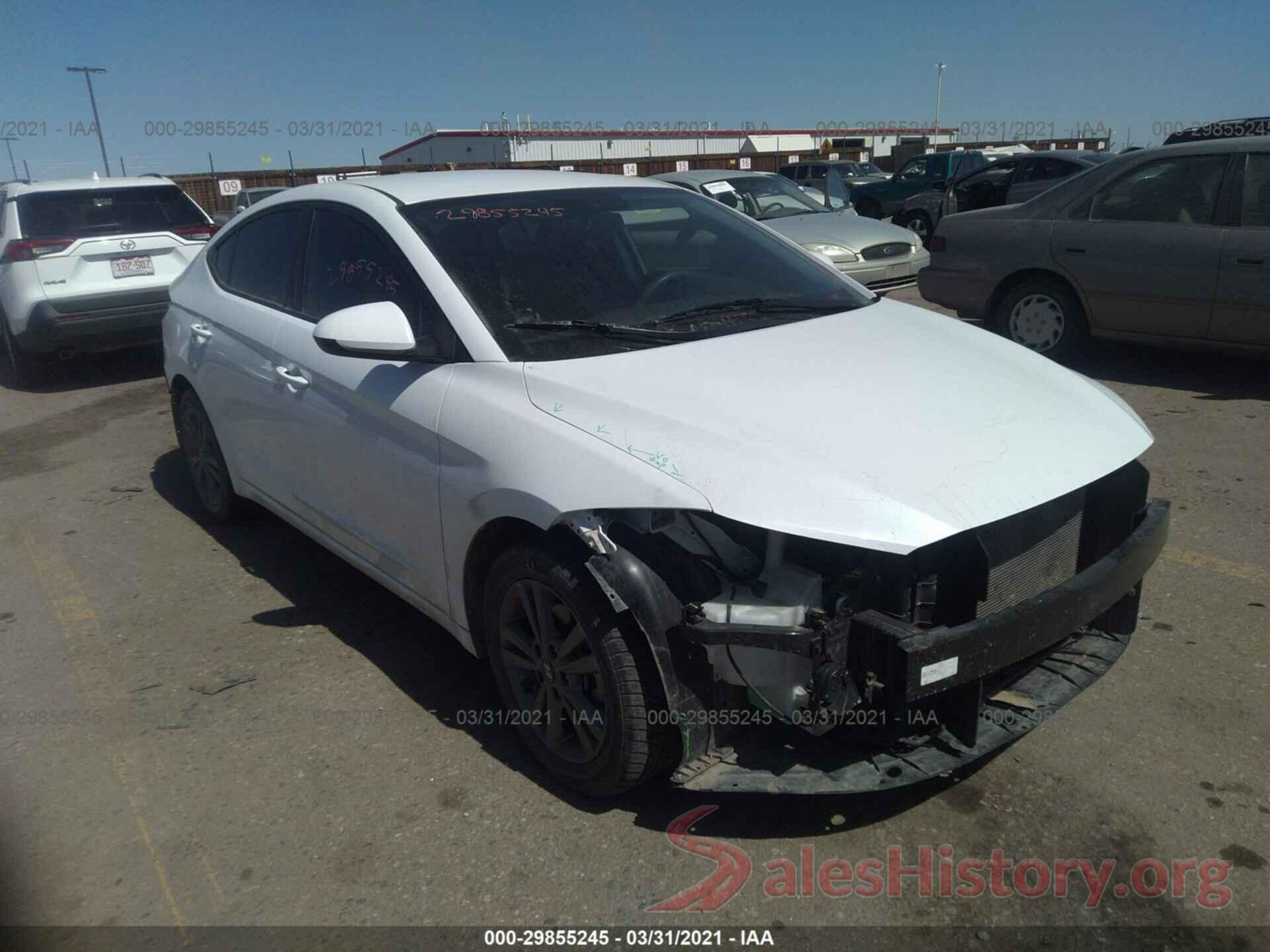 5NPD84LF0JH258069 2018 HYUNDAI ELANTRA