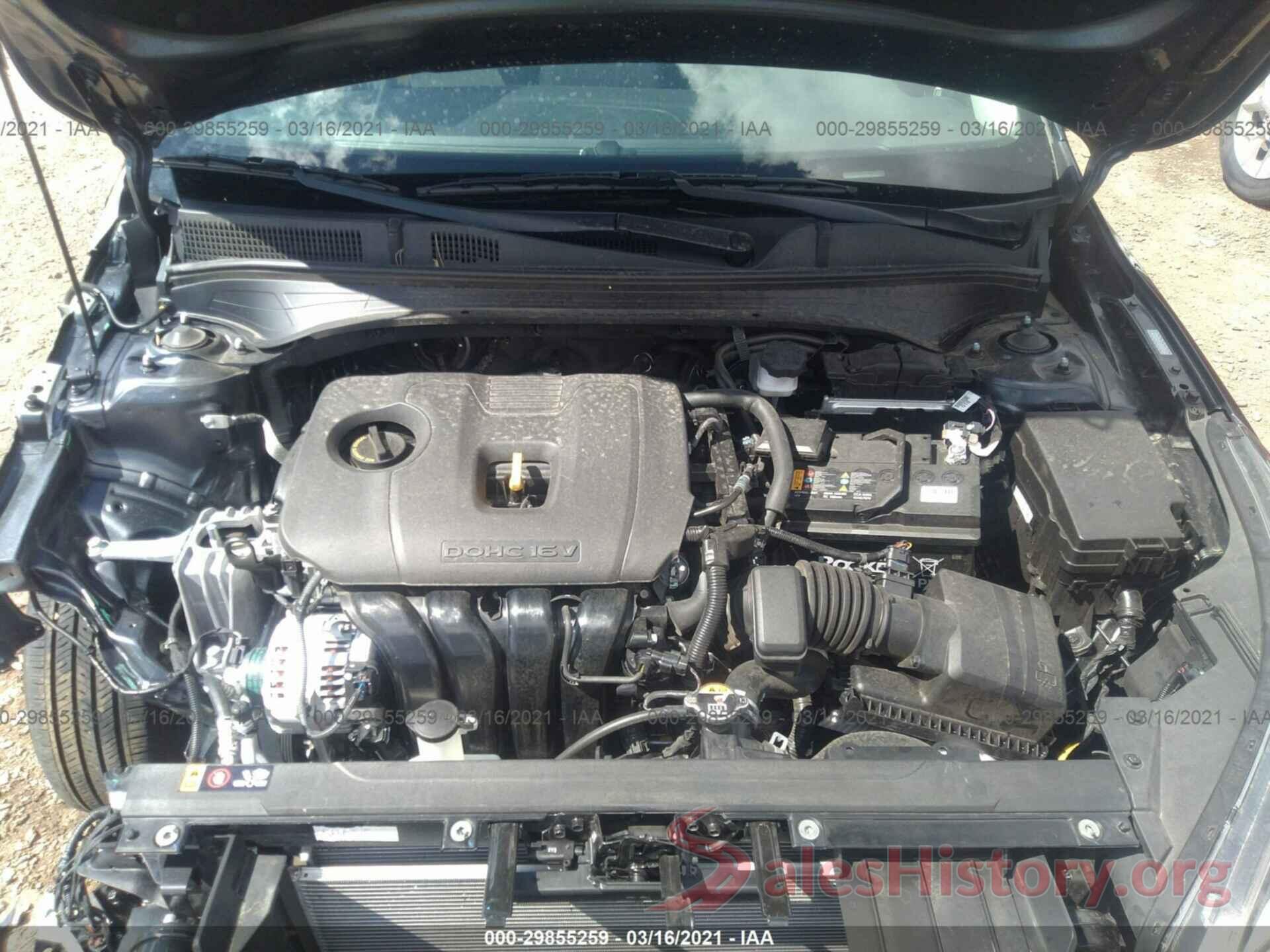 3KPF24AD1LE249853 2020 KIA FORTE