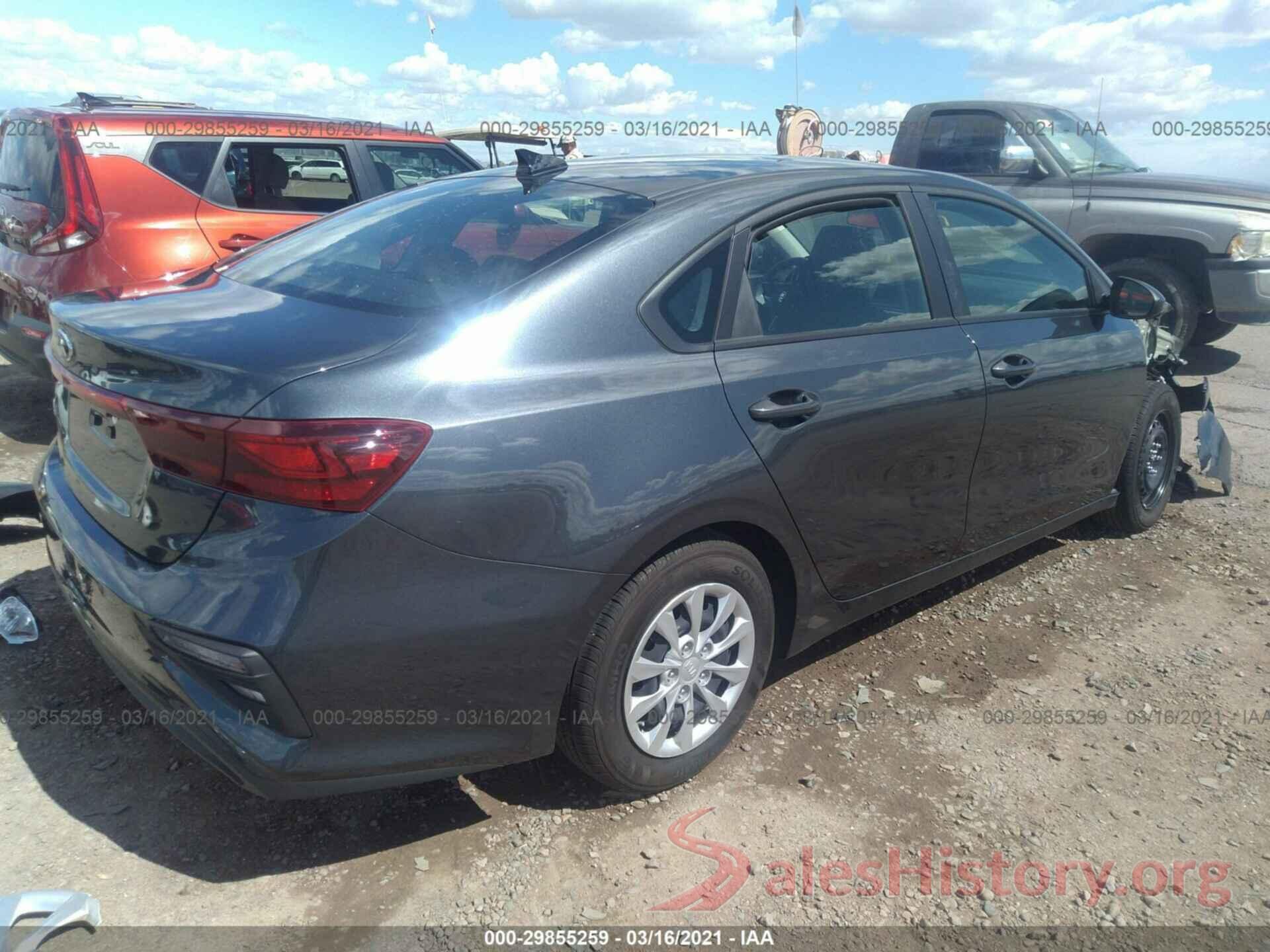 3KPF24AD1LE249853 2020 KIA FORTE