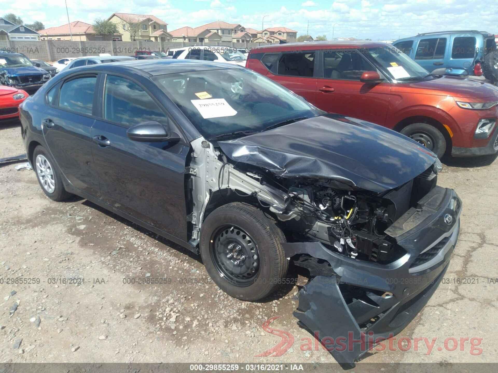 3KPF24AD1LE249853 2020 KIA FORTE