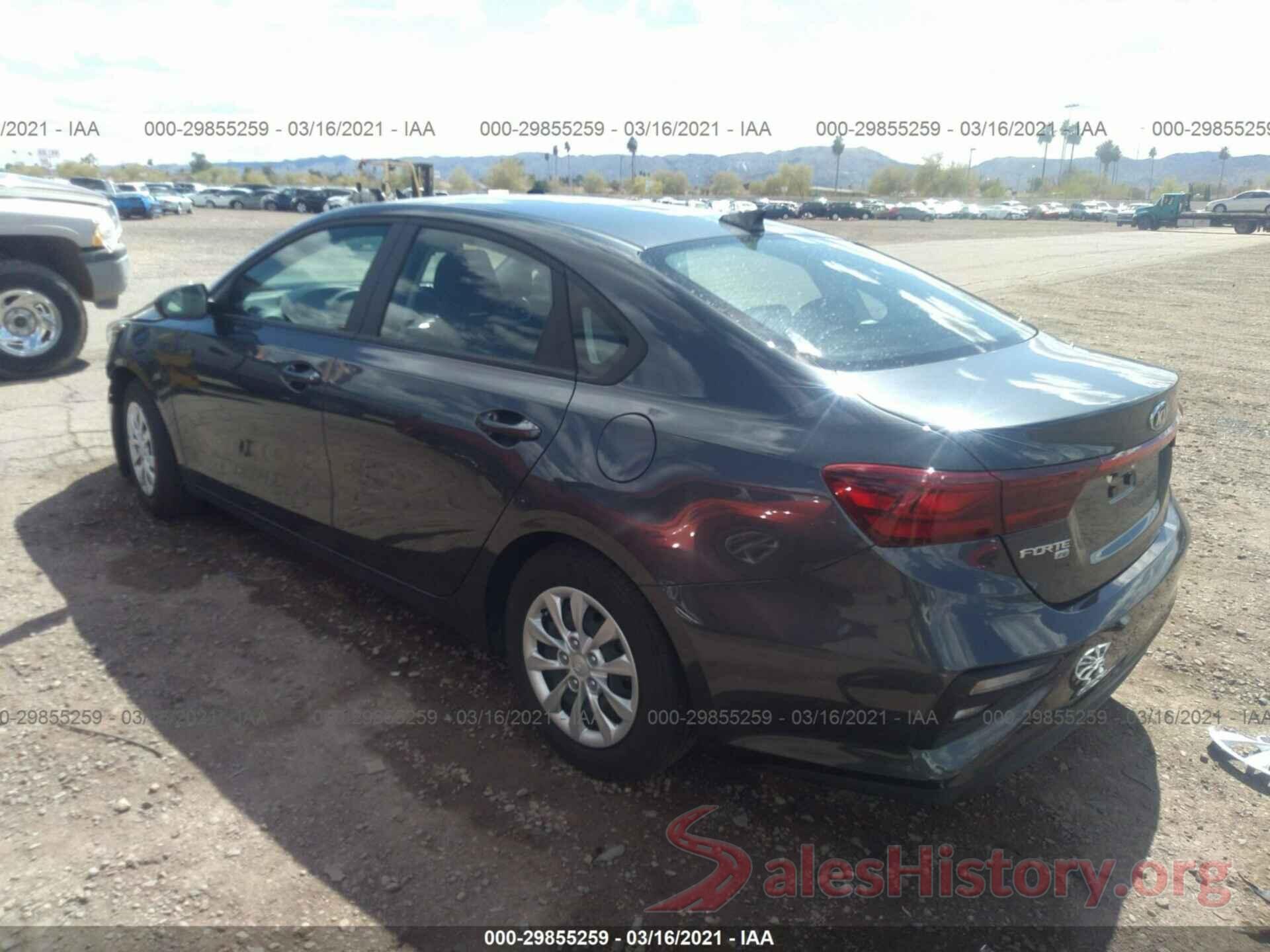 3KPF24AD1LE249853 2020 KIA FORTE