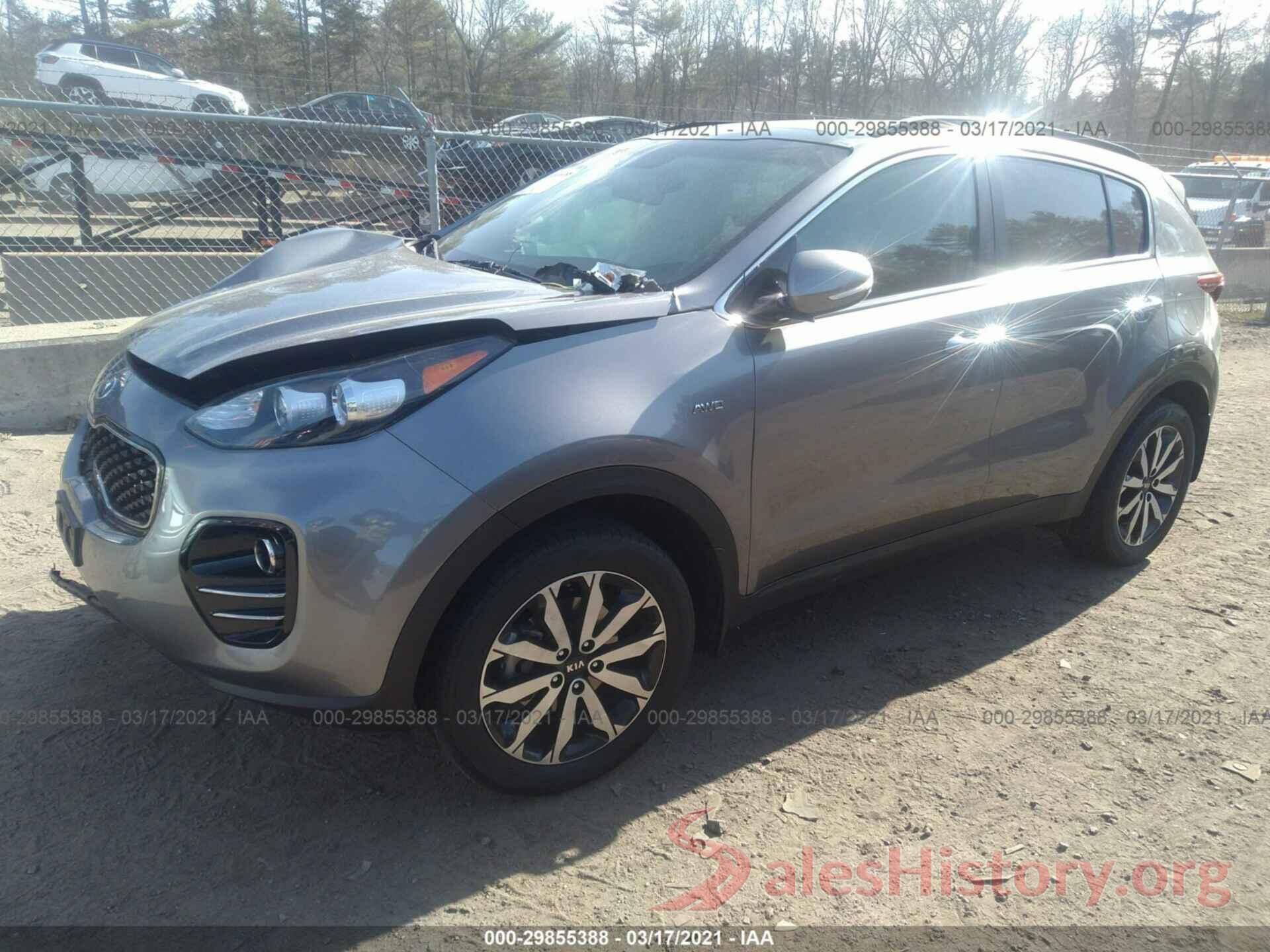 KNDPNCACXJ7355051 2018 KIA SPORTAGE