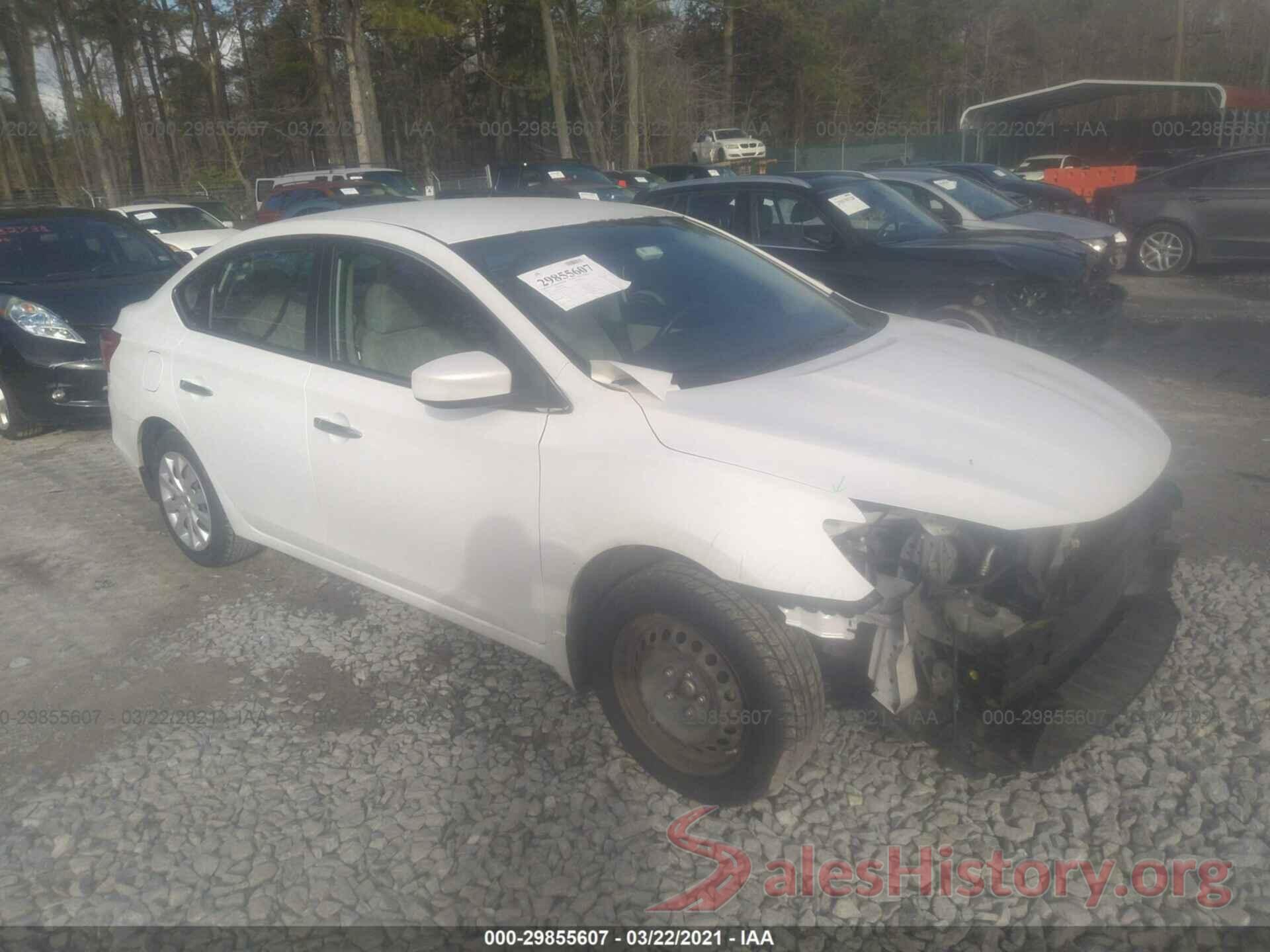 3N1AB7AP0GY250831 2016 NISSAN SENTRA