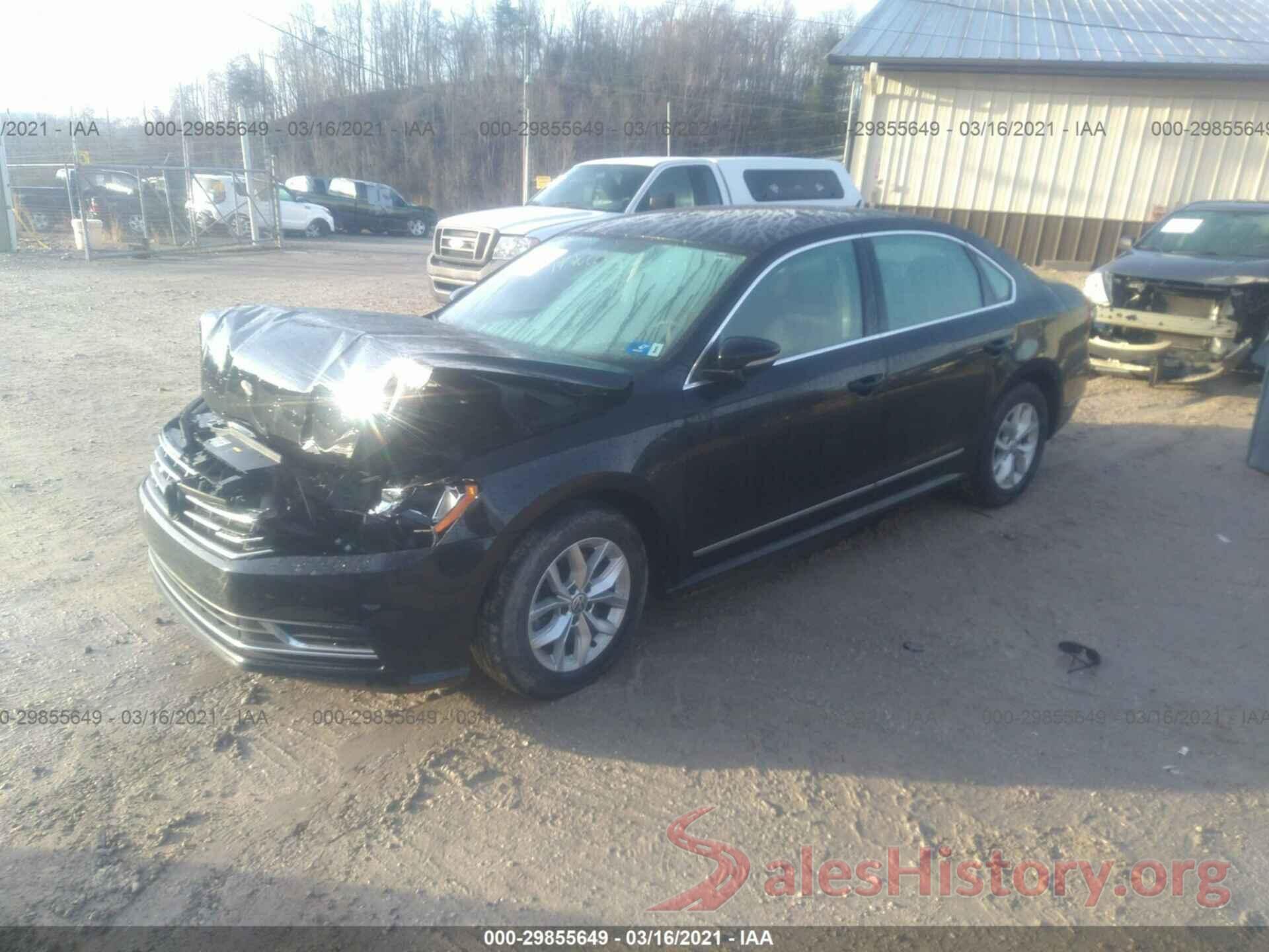 1VWAT7A36GC004931 2016 VOLKSWAGEN PASSAT