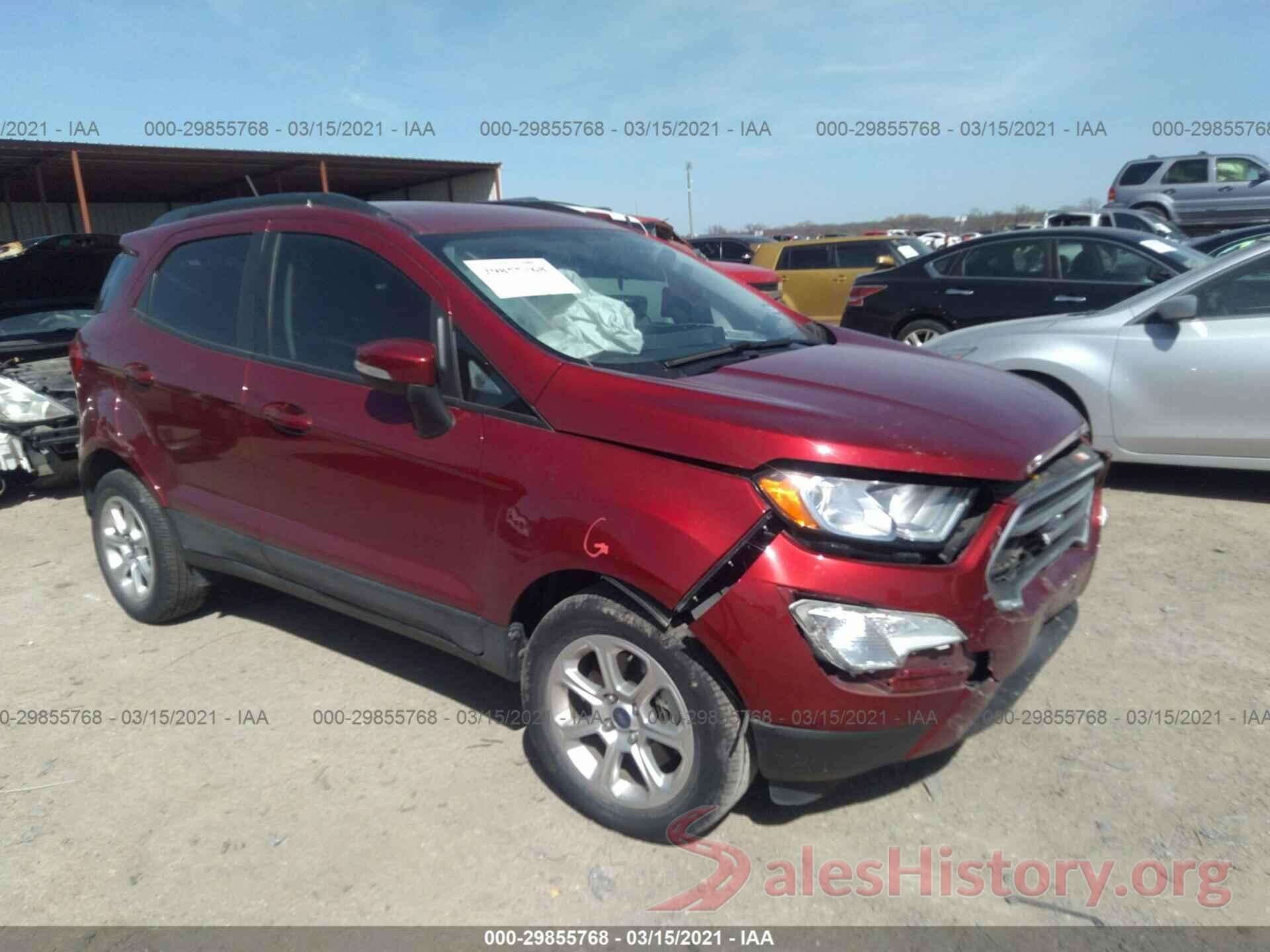 MAJ3P1TE3JC234922 2018 FORD ECOSPORT