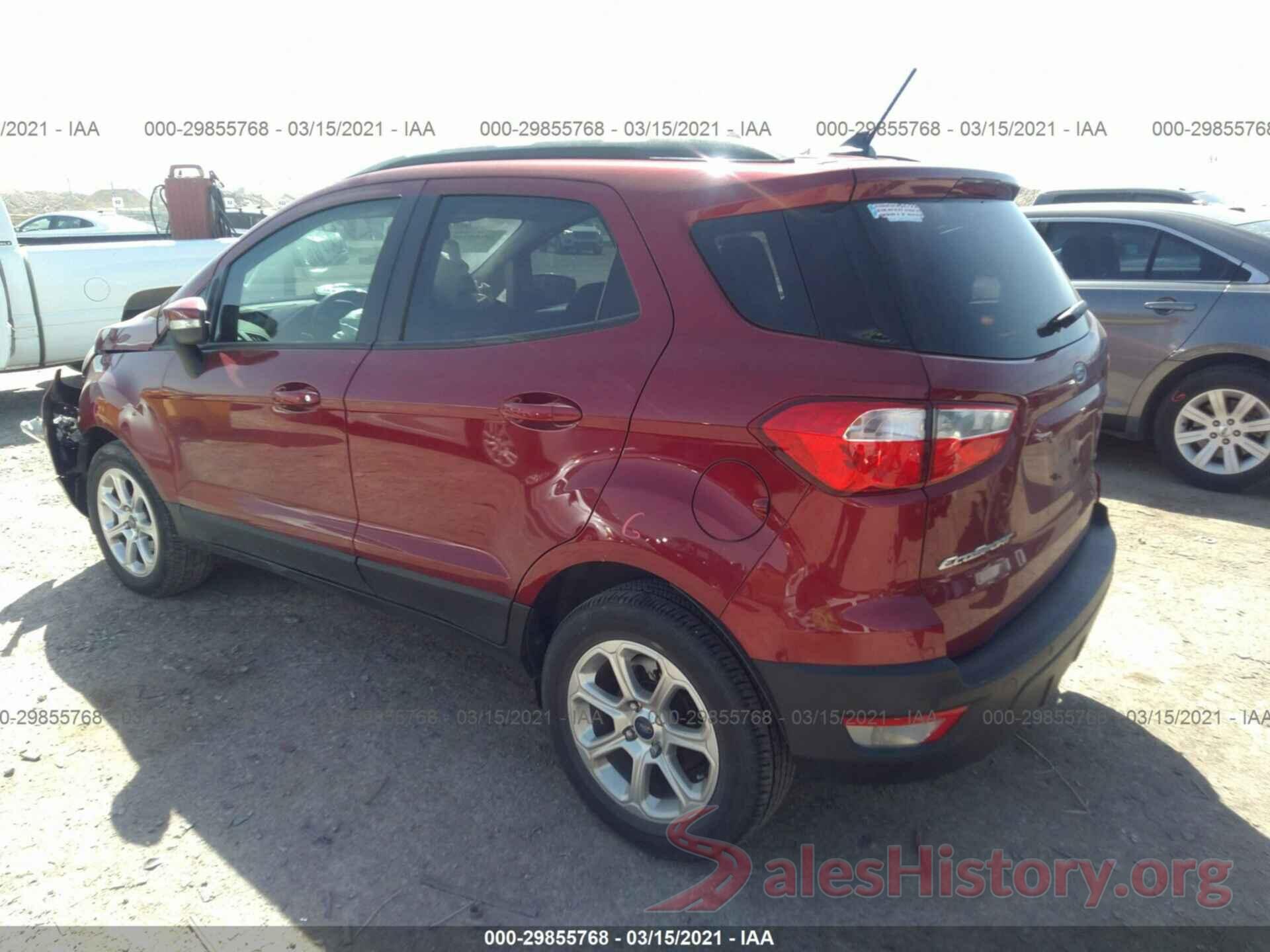 MAJ3P1TE3JC234922 2018 FORD ECOSPORT