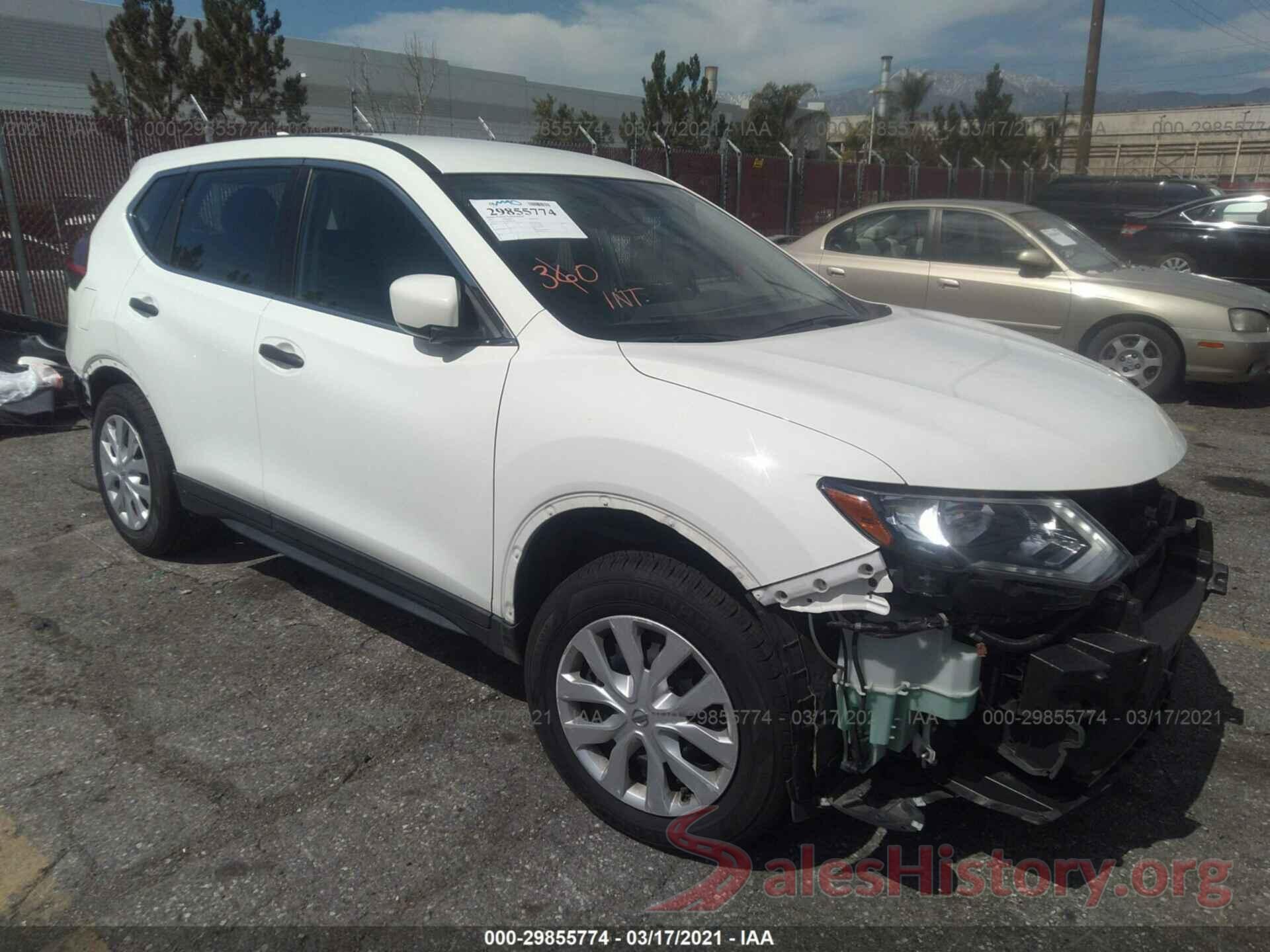 5N1AT2MT2HC896187 2017 NISSAN ROGUE