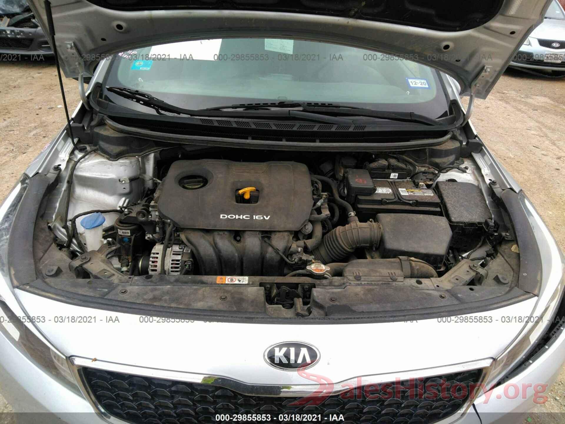 3KPFK4A7XHE016250 2017 KIA FORTE