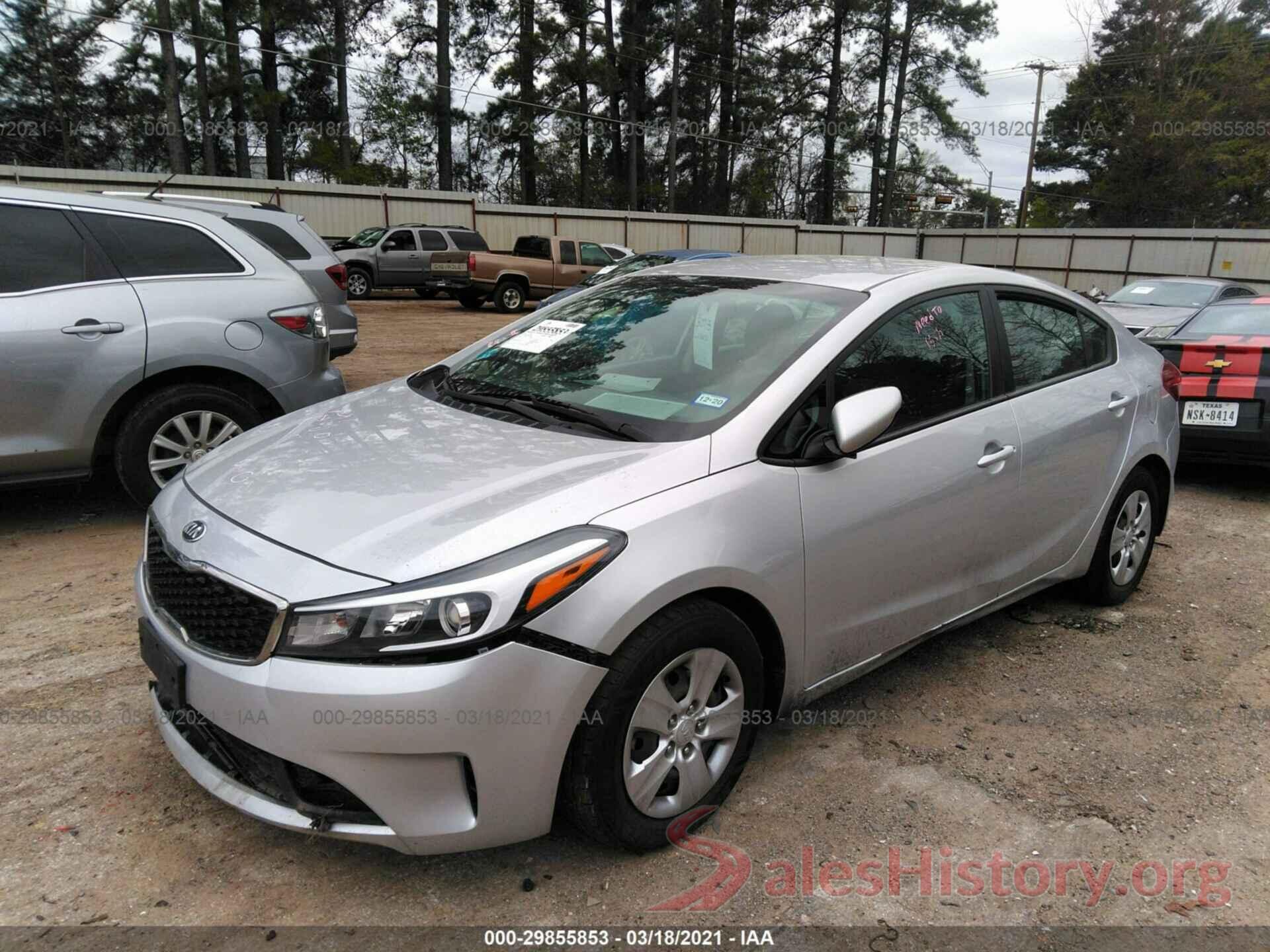 3KPFK4A7XHE016250 2017 KIA FORTE