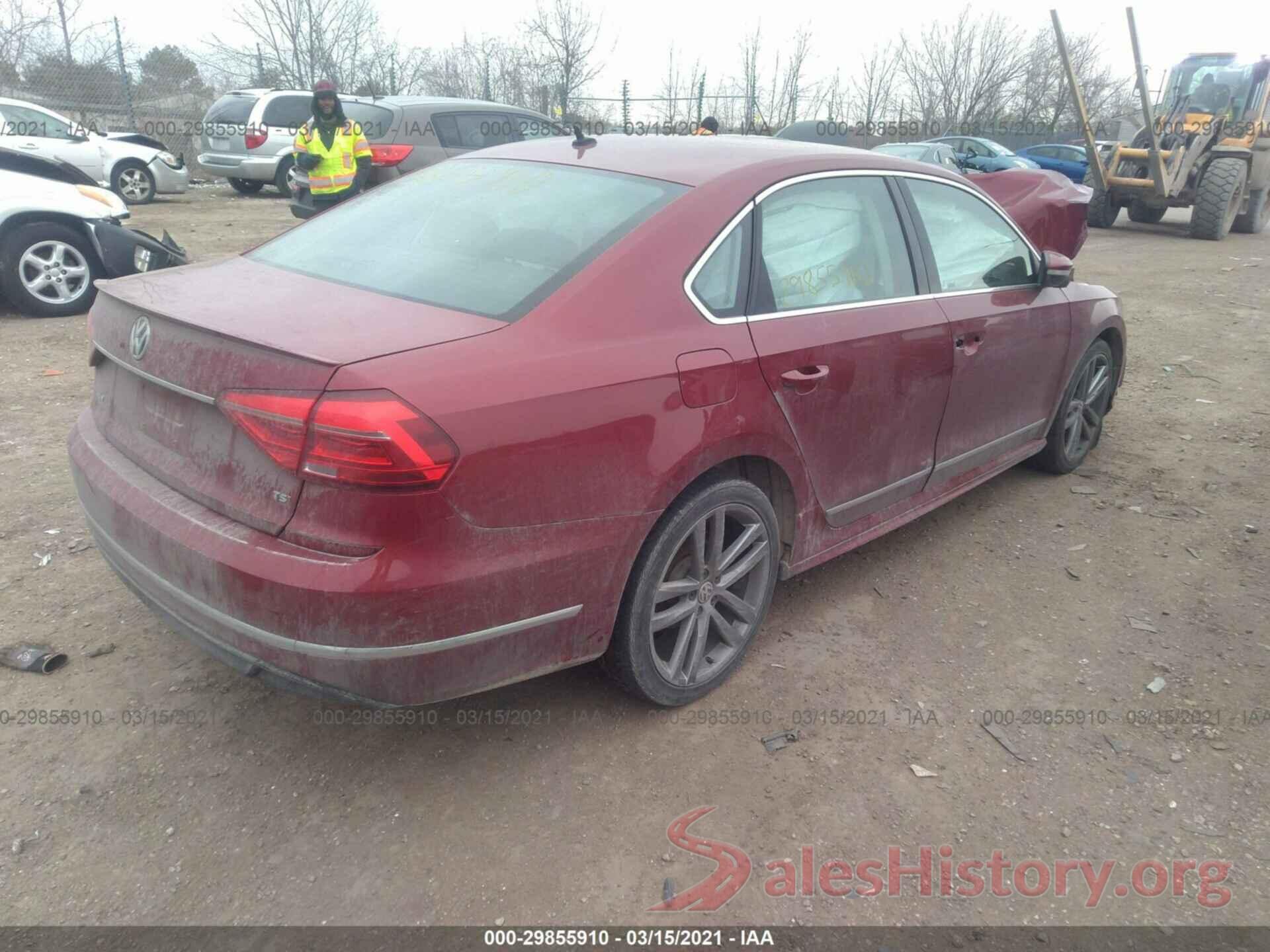 1VWAS7A31GC056552 2016 VOLKSWAGEN PASSAT