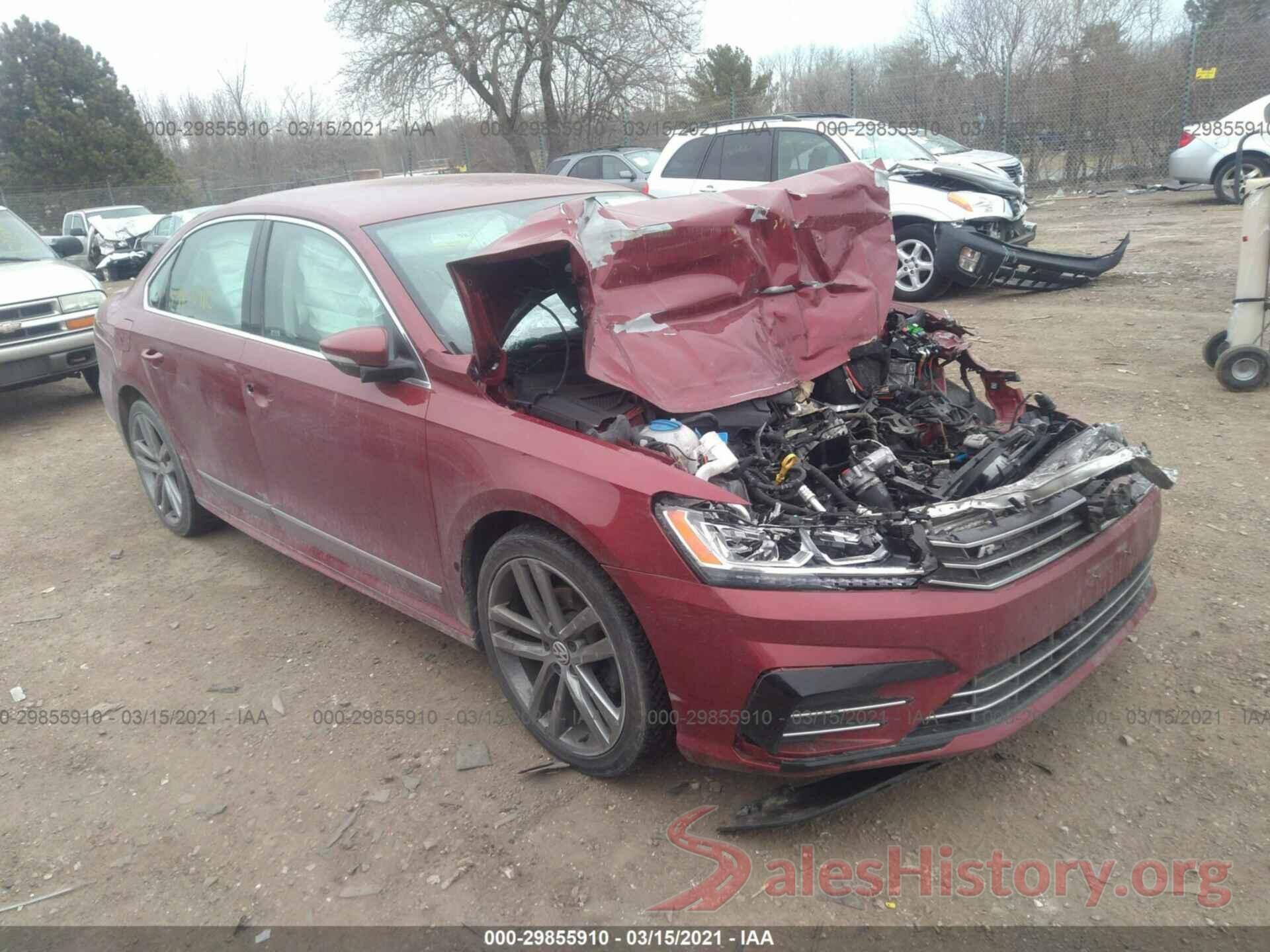 1VWAS7A31GC056552 2016 VOLKSWAGEN PASSAT