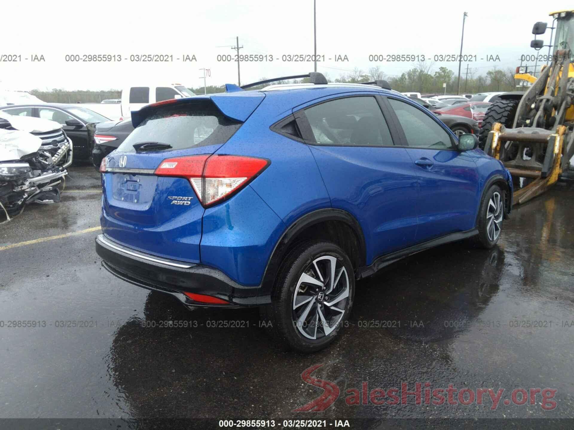 3CZRU6H13KG719439 2019 HONDA HR-V