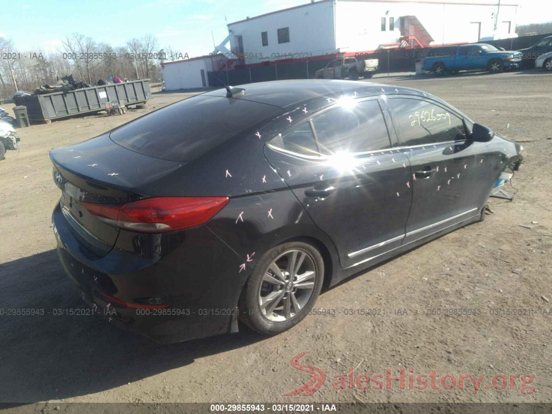 5NPD84LF7JH240989 2018 HYUNDAI ELANTRA