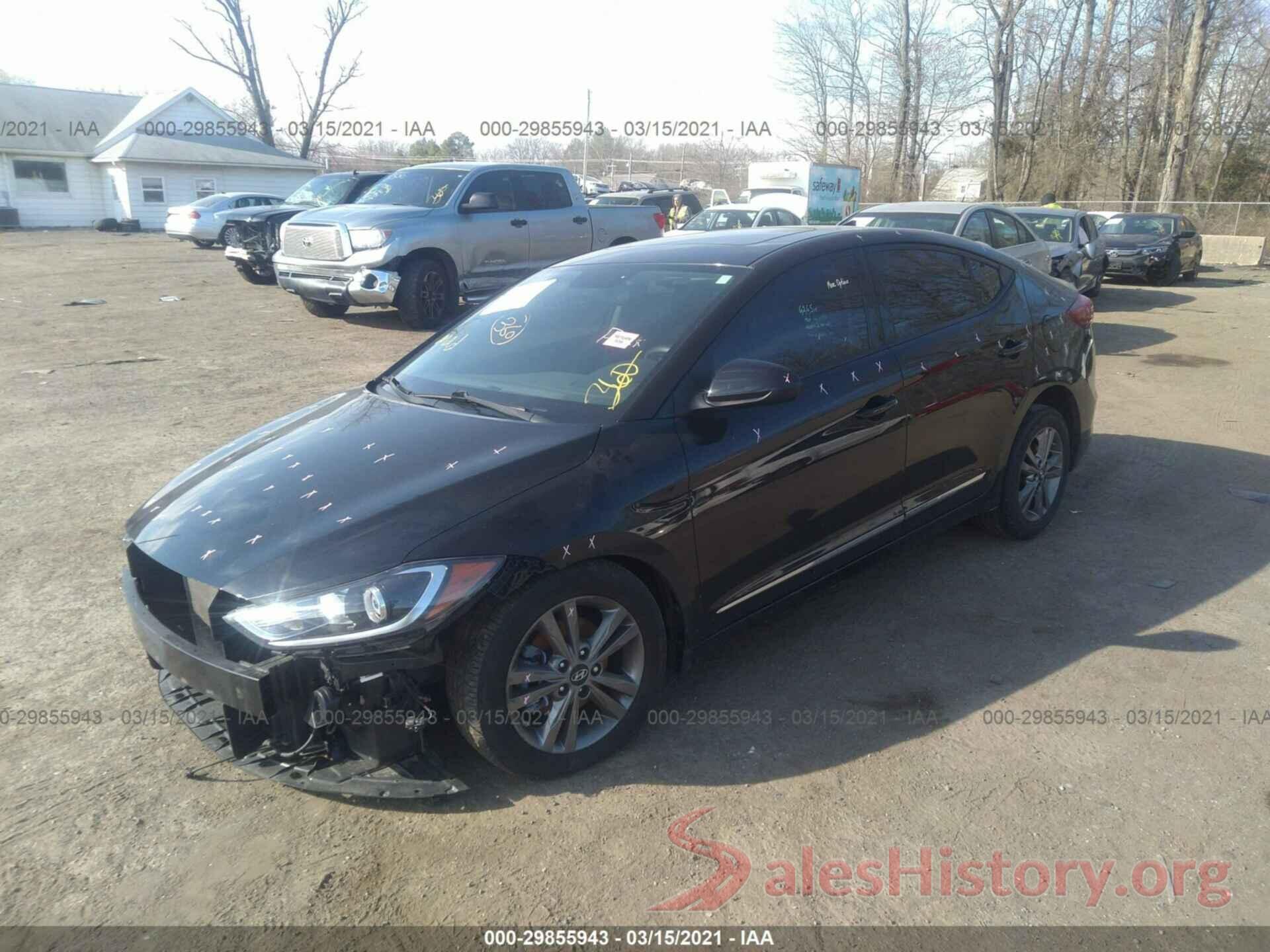 5NPD84LF7JH240989 2018 HYUNDAI ELANTRA