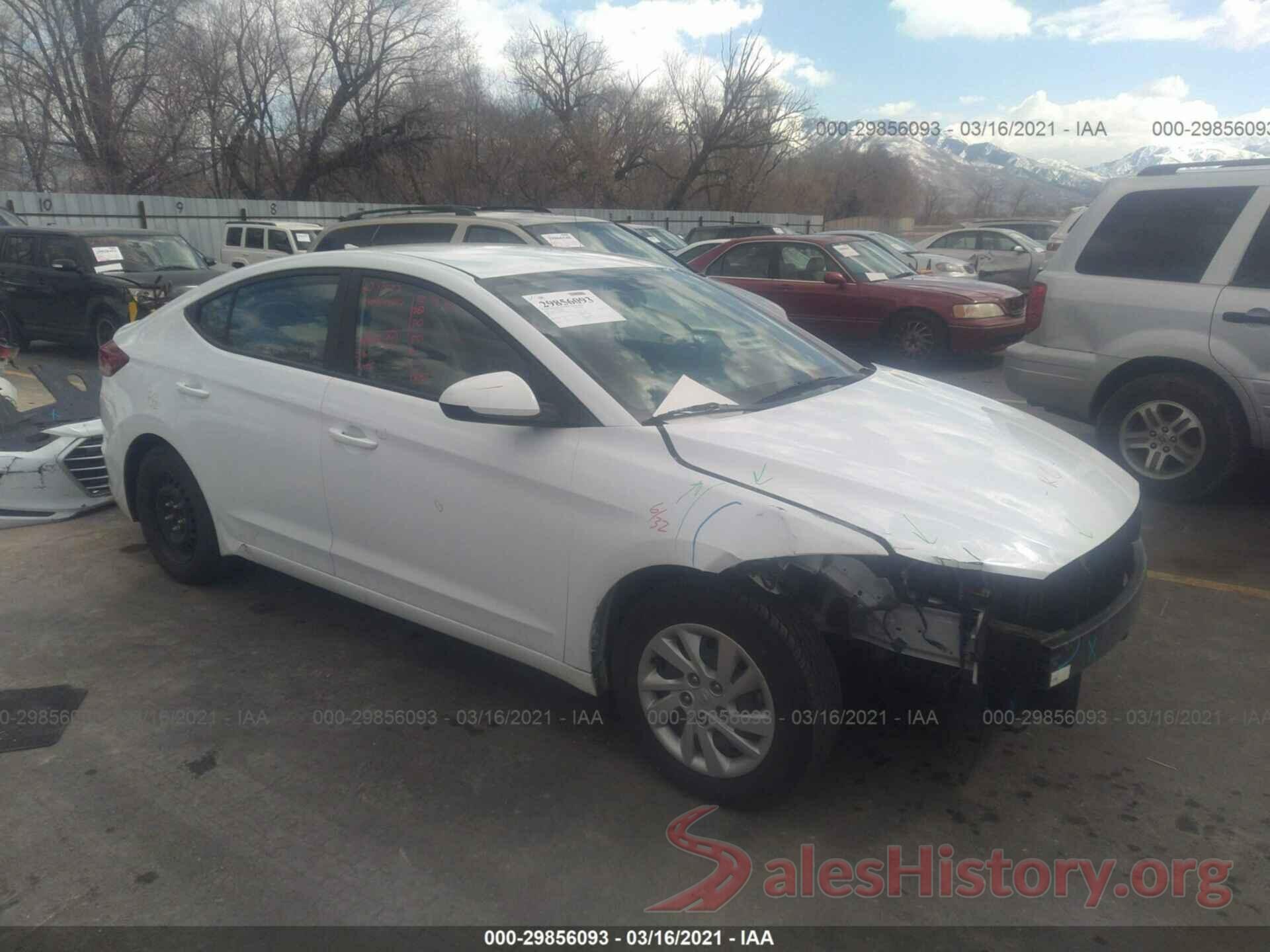 5NPD74LF7HH138539 2017 HYUNDAI ELANTRA