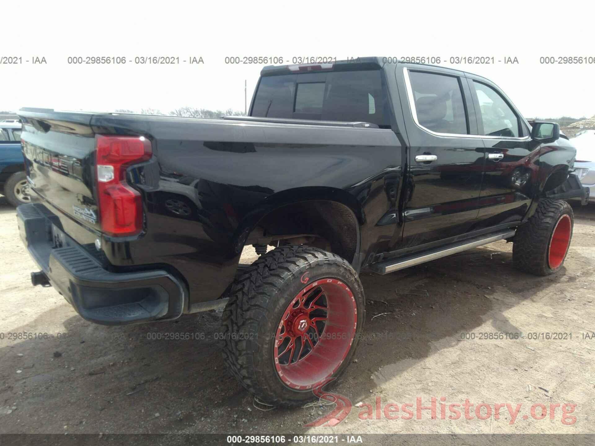 1GCUYHEL8KZ359445 2019 CHEVROLET SILVERADO 1500