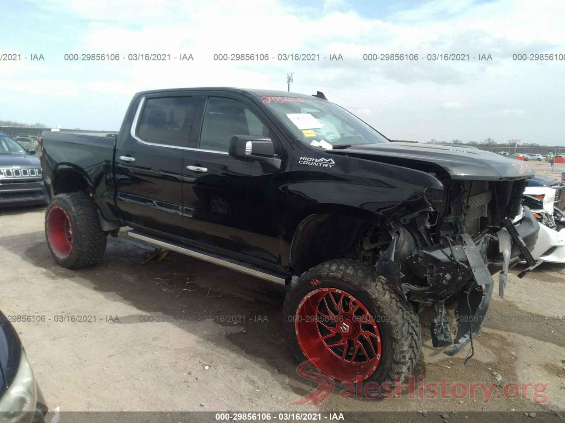 1GCUYHEL8KZ359445 2019 CHEVROLET SILVERADO 1500