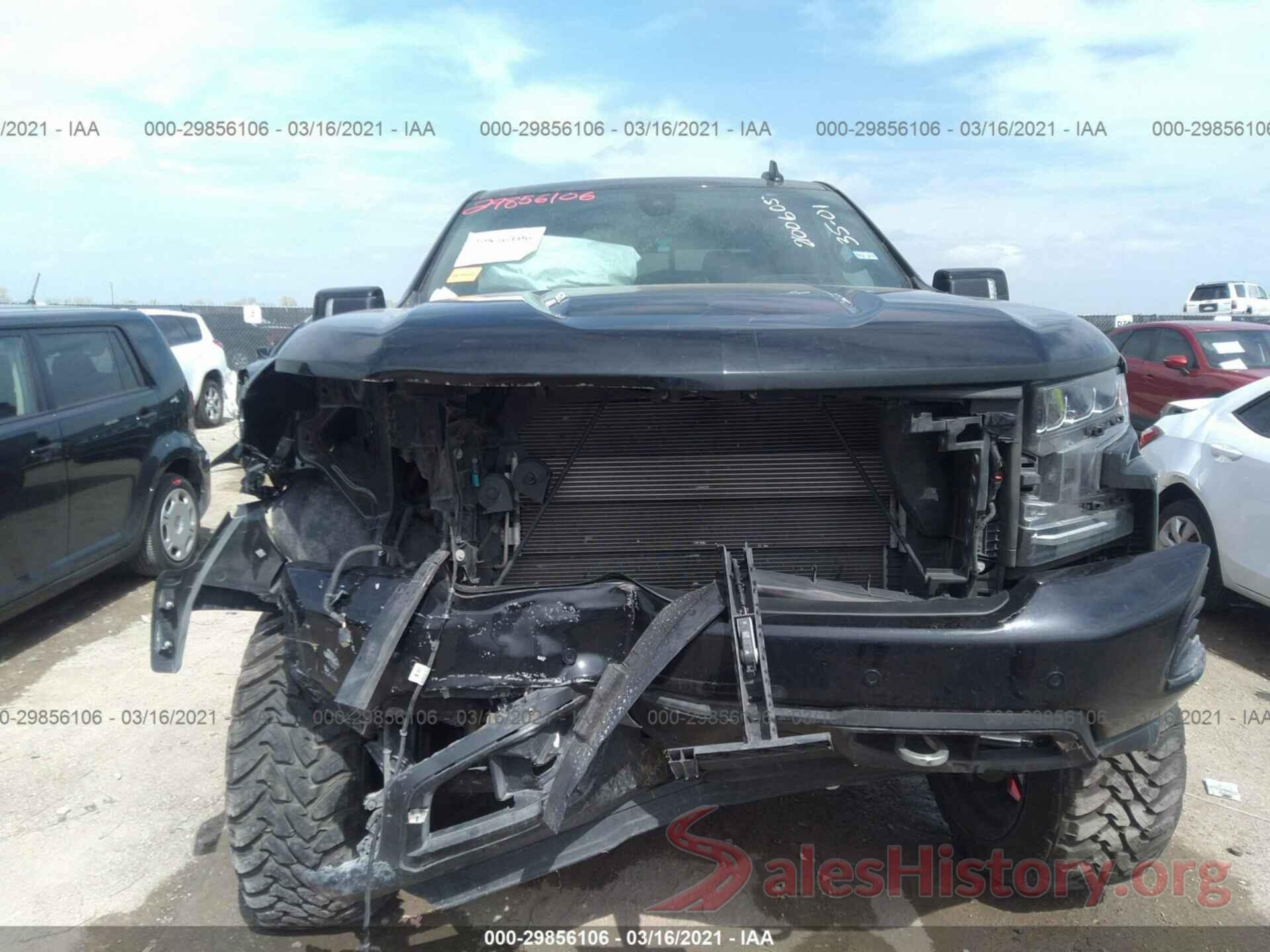 1GCUYHEL8KZ359445 2019 CHEVROLET SILVERADO 1500