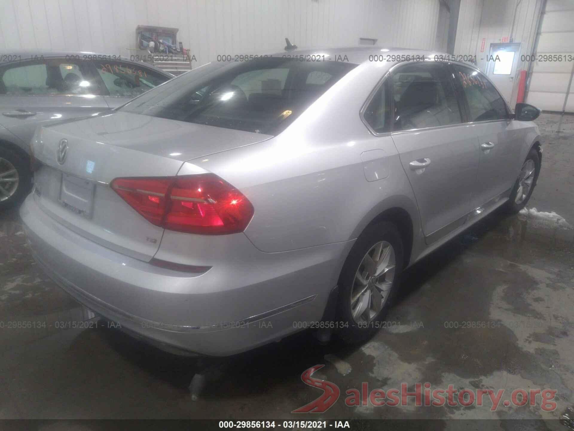 1VWAT7A37GC038456 2016 VOLKSWAGEN PASSAT