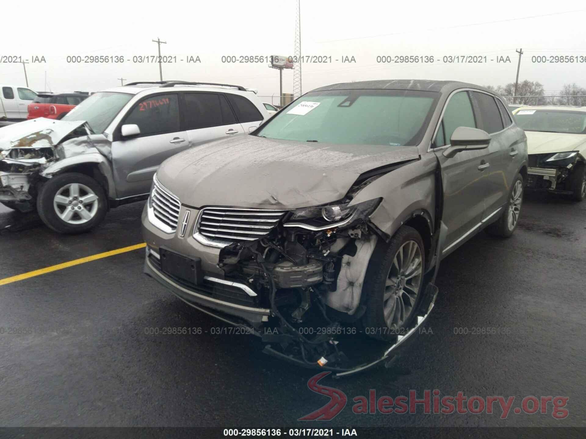 2LMTJ8LP9GBL48616 2016 LINCOLN MKX