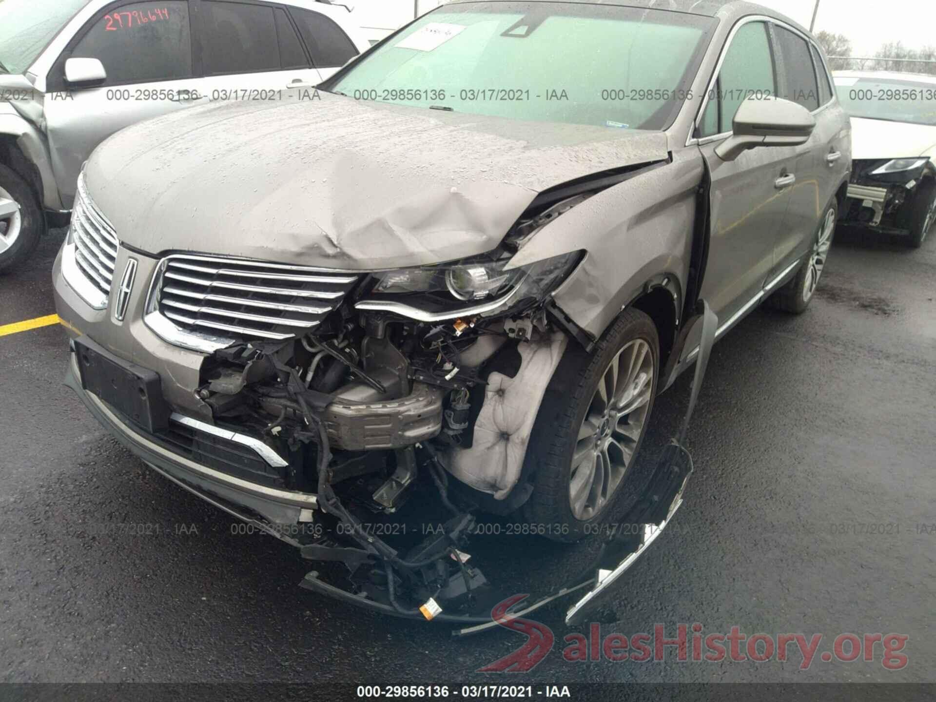 2LMTJ8LP9GBL48616 2016 LINCOLN MKX