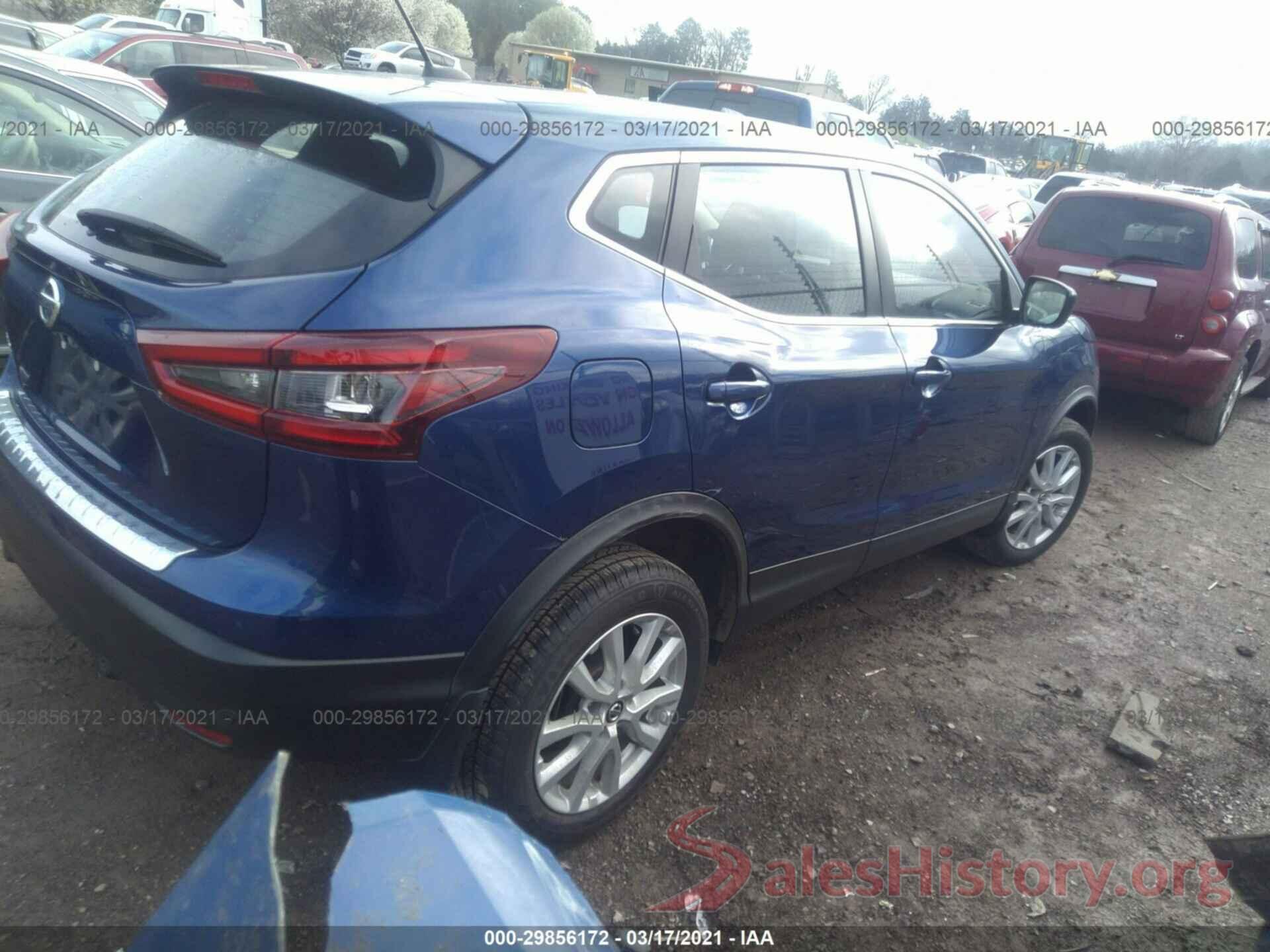 JN1BJ1CV3LW260481 2020 NISSAN ROGUE SPORT