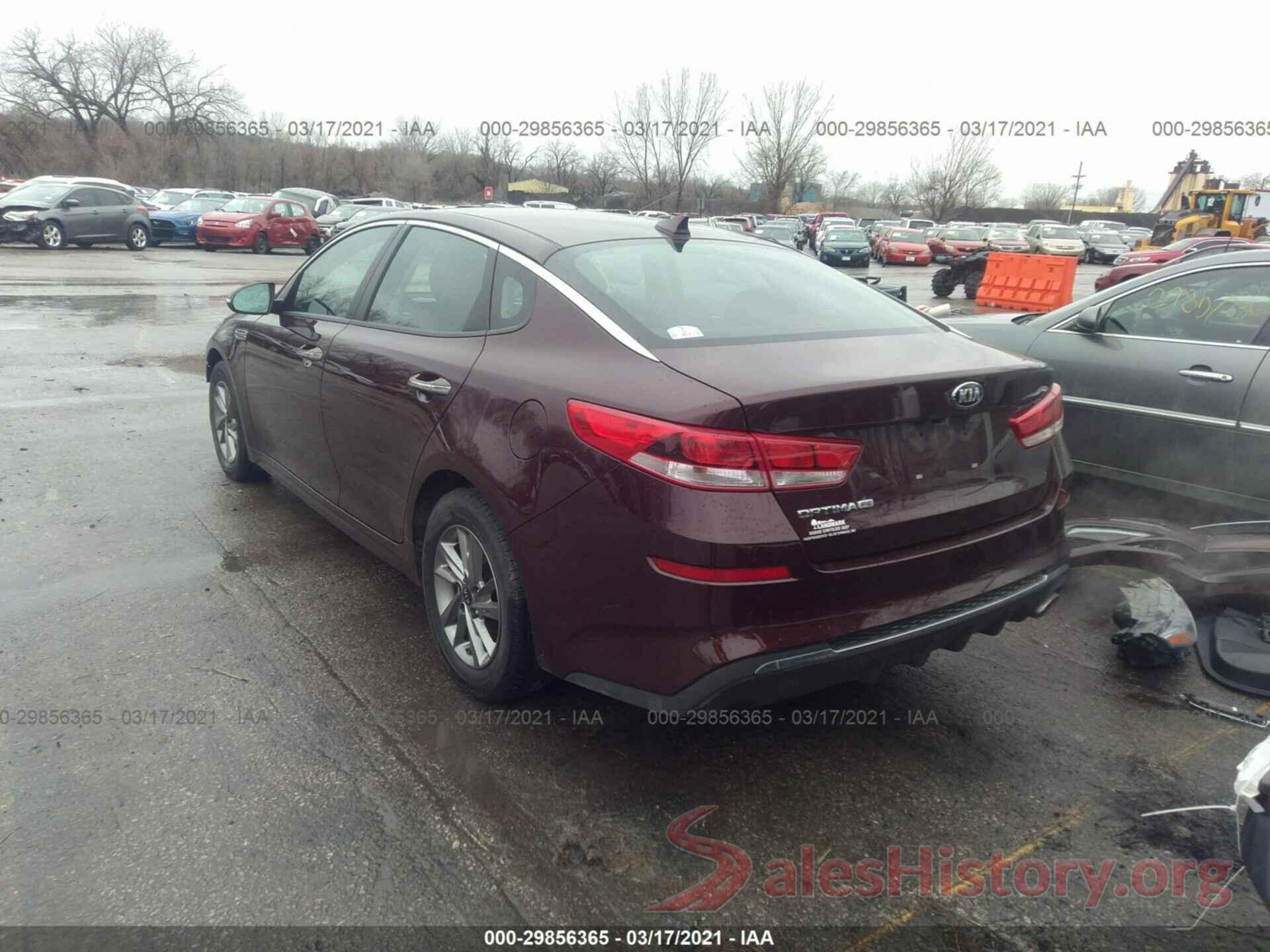 5XXGT4L31KG347454 2019 KIA OPTIMA