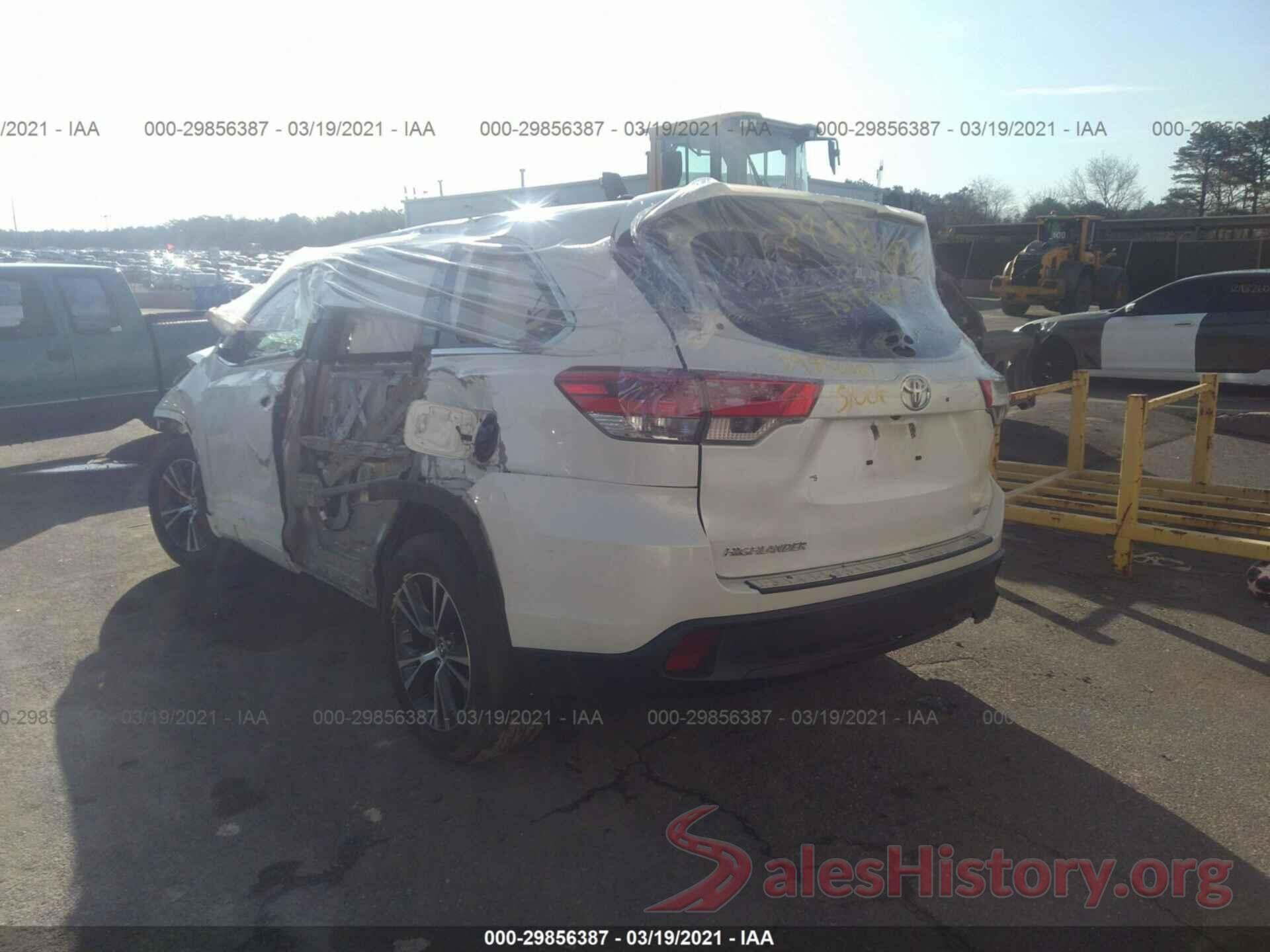 5TDBZRFH1JS845096 2018 TOYOTA HIGHLANDER