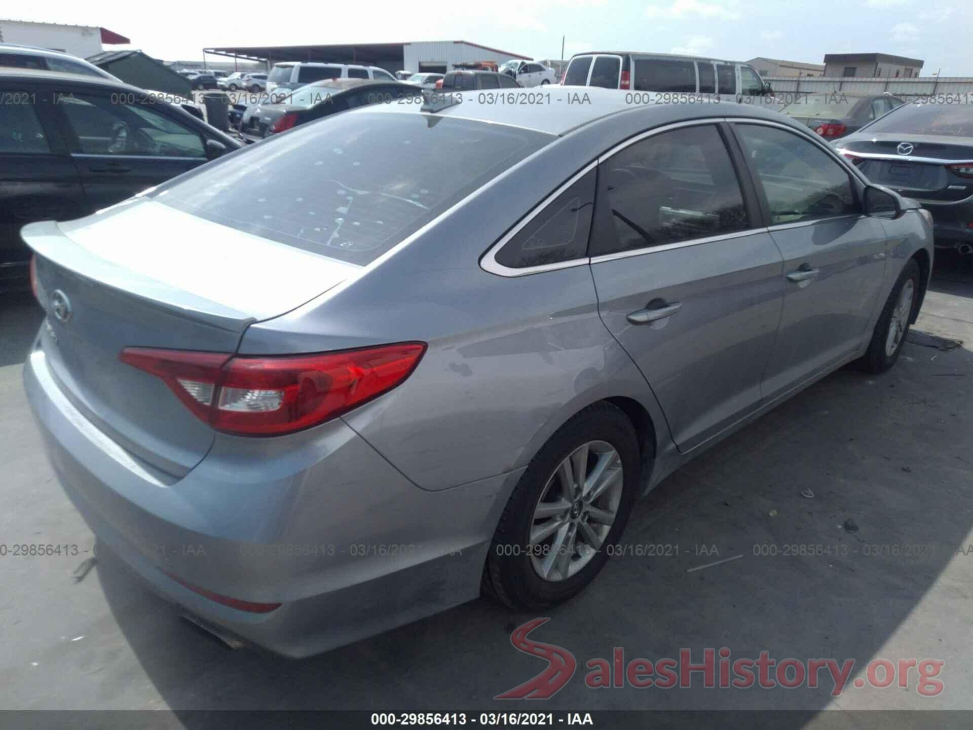 5NPE24AF8GH369387 2016 HYUNDAI SONATA