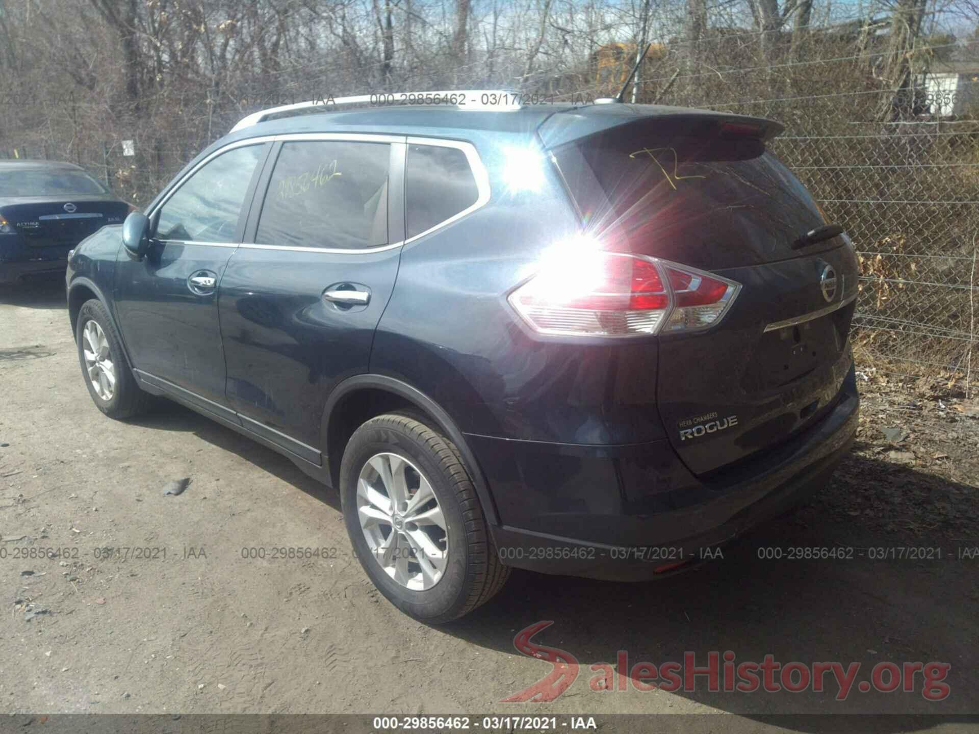 KNMAT2MV4GP618520 2016 NISSAN ROGUE