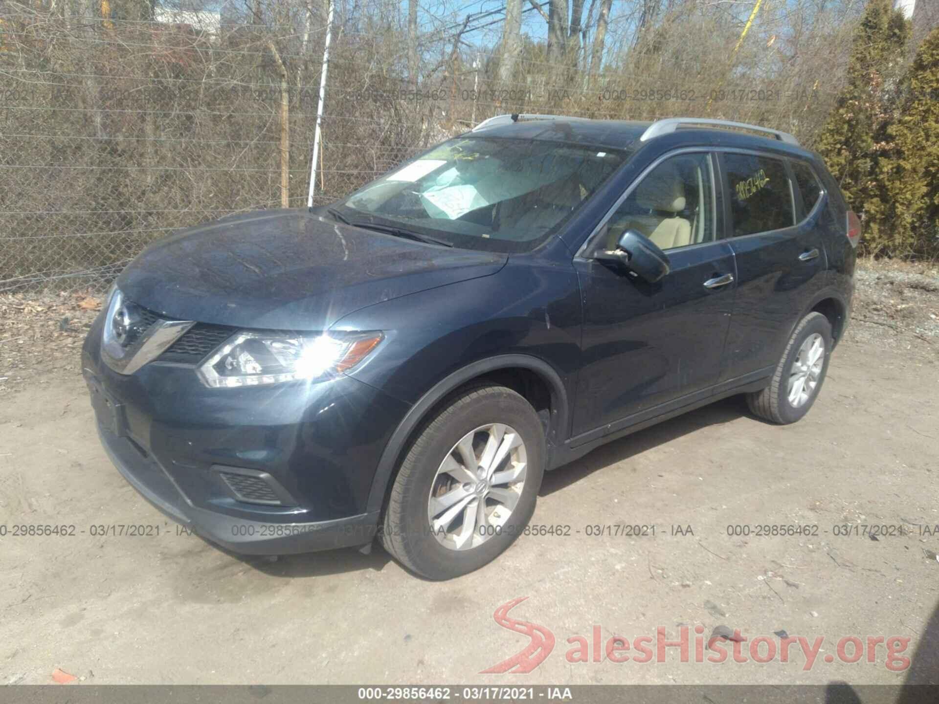 KNMAT2MV4GP618520 2016 NISSAN ROGUE