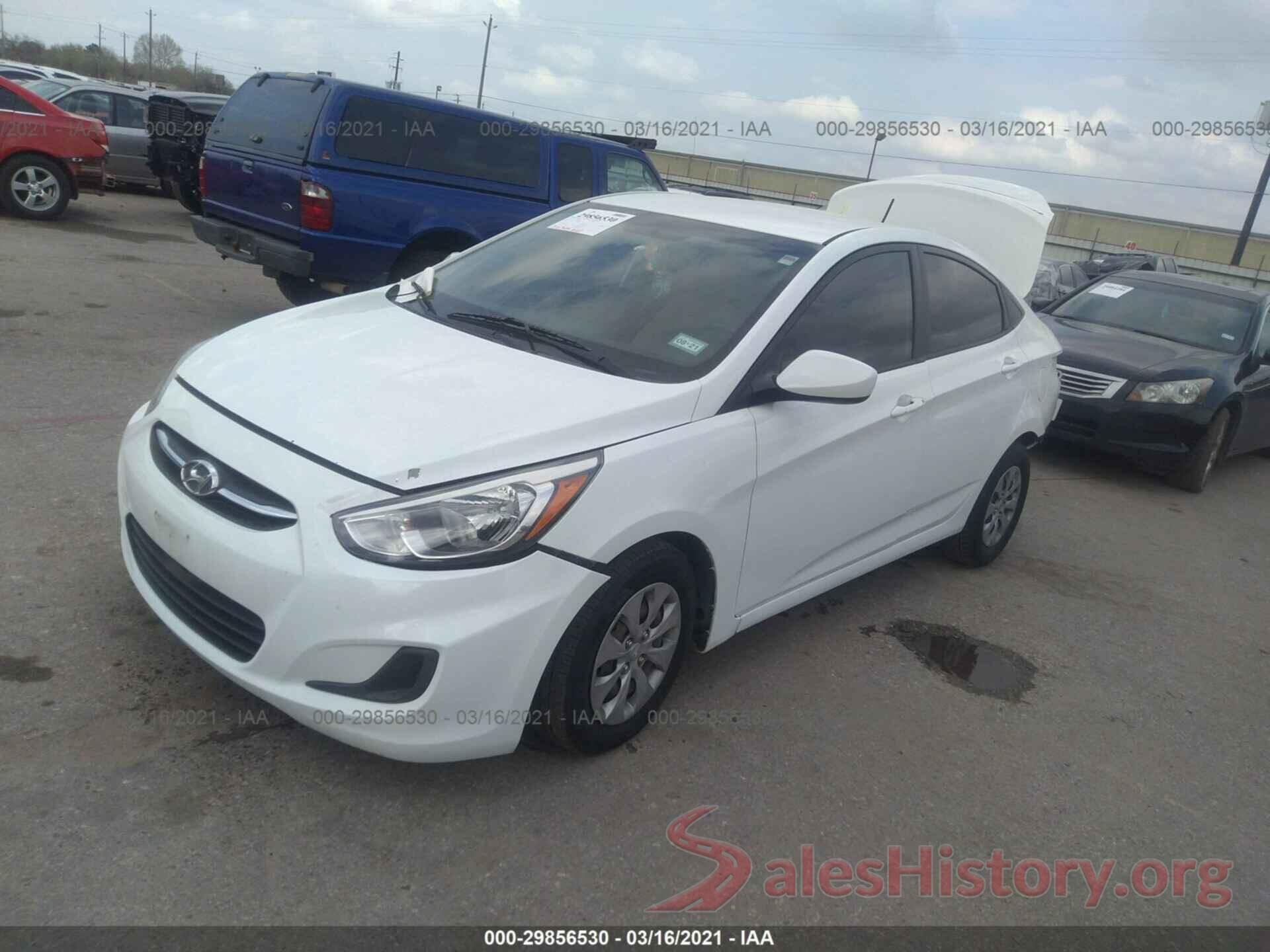 KMHCT4AE4GU990641 2016 HYUNDAI ACCENT