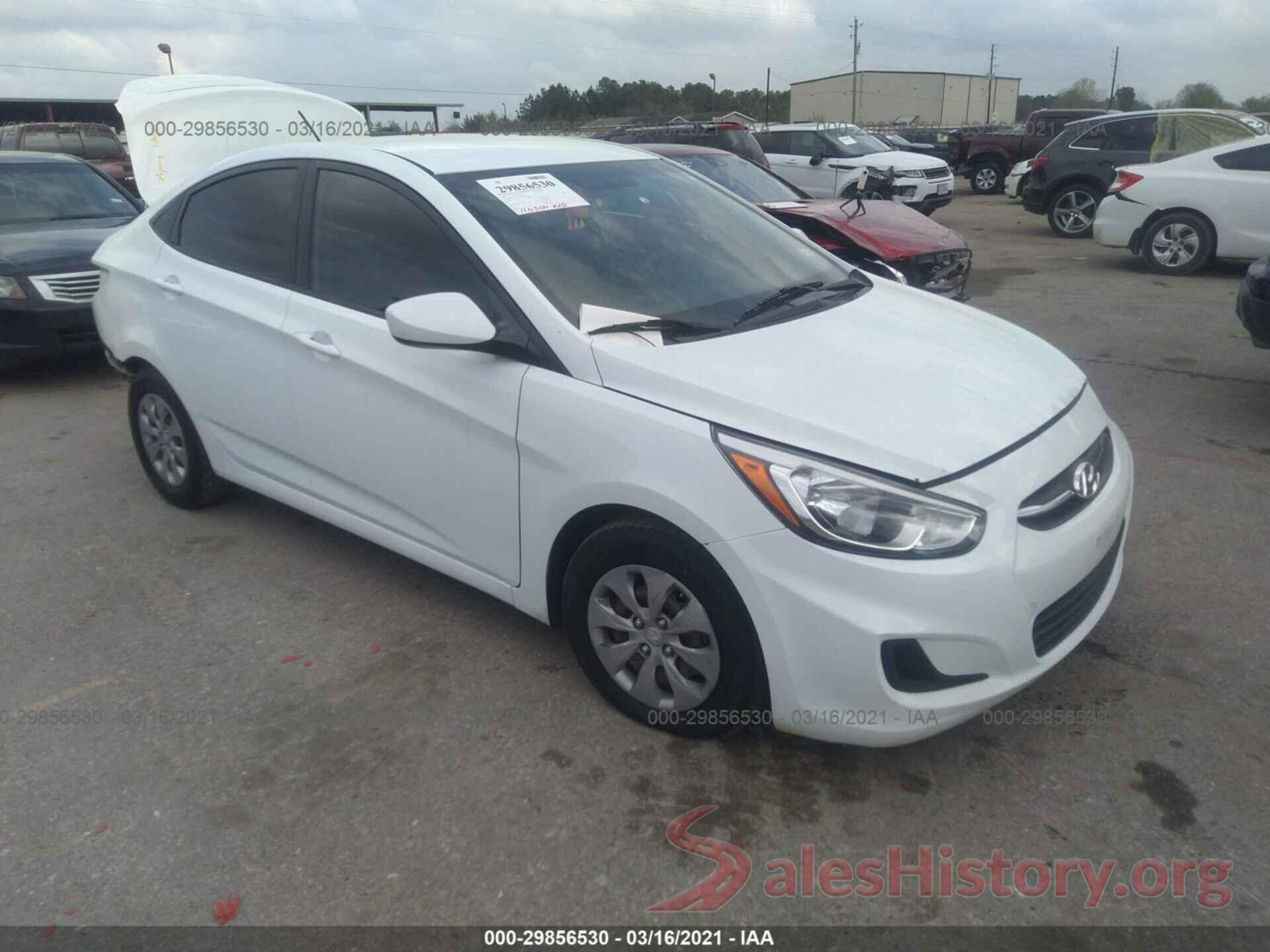 KMHCT4AE4GU990641 2016 HYUNDAI ACCENT