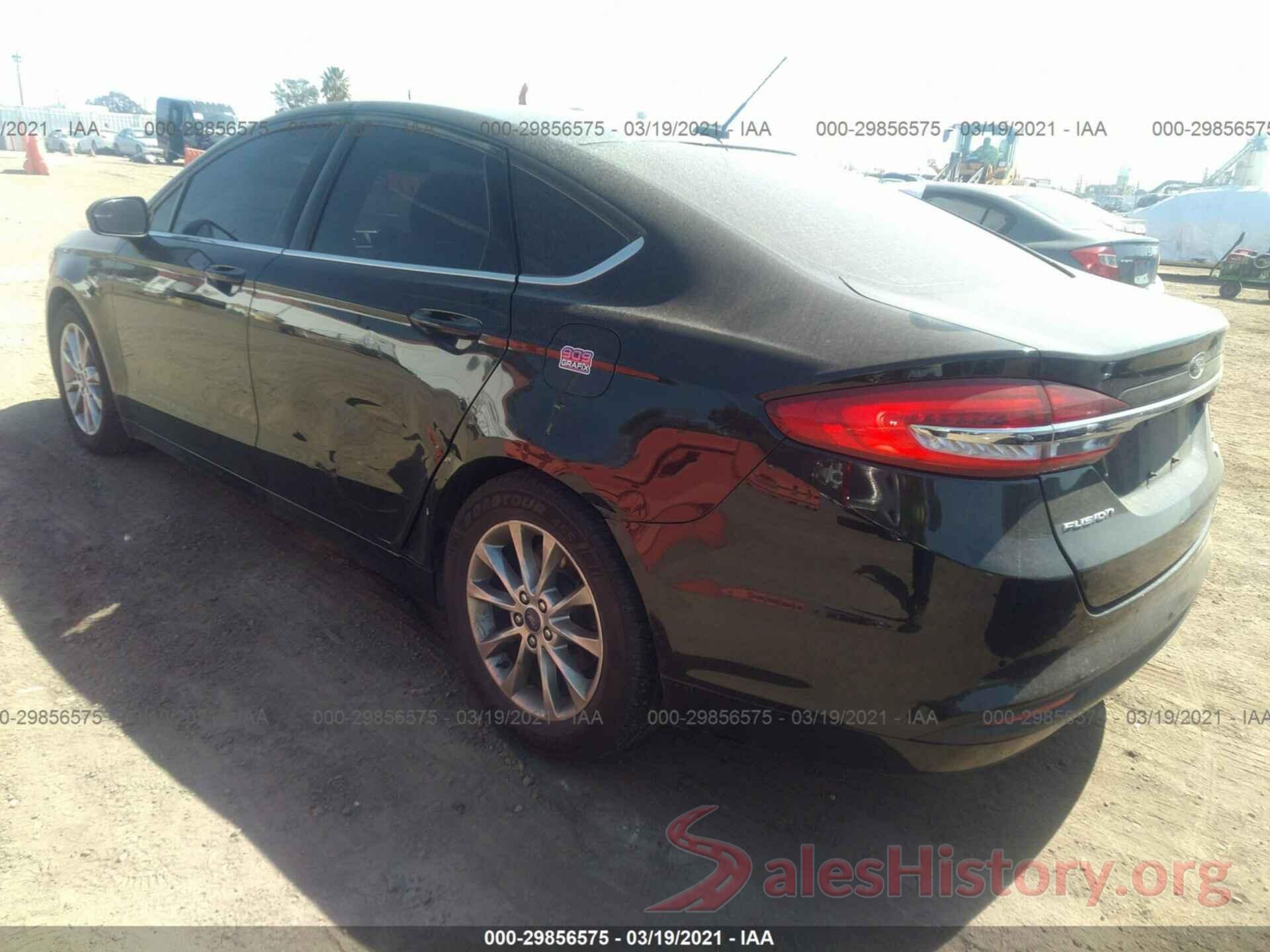 3FA6P0HD6HR354278 2017 FORD FUSION