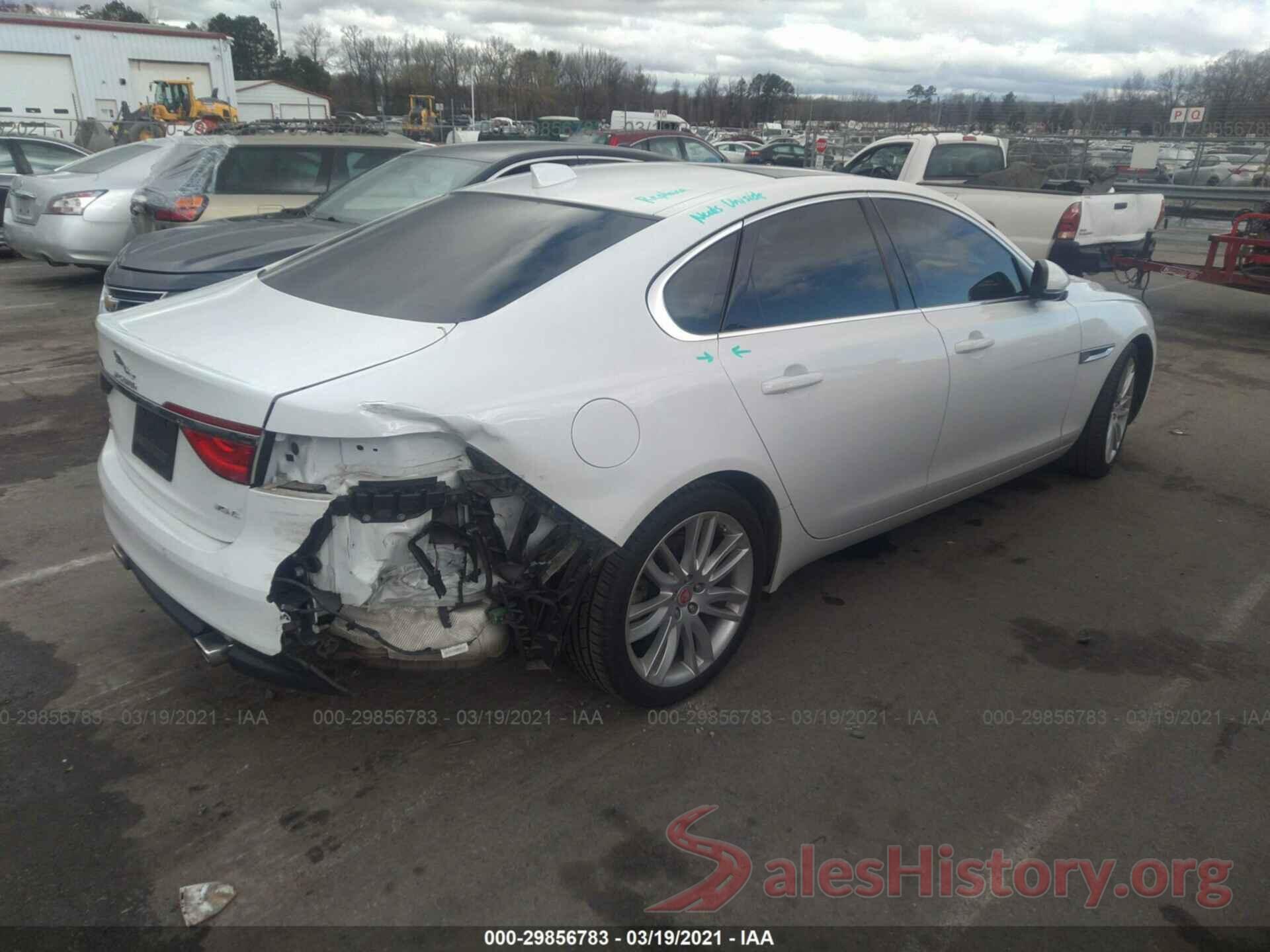 SAJBE4BV2GCY03770 2016 JAGUAR XF