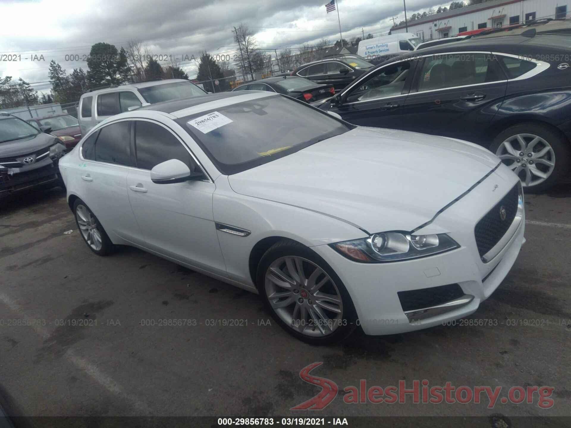 SAJBE4BV2GCY03770 2016 JAGUAR XF