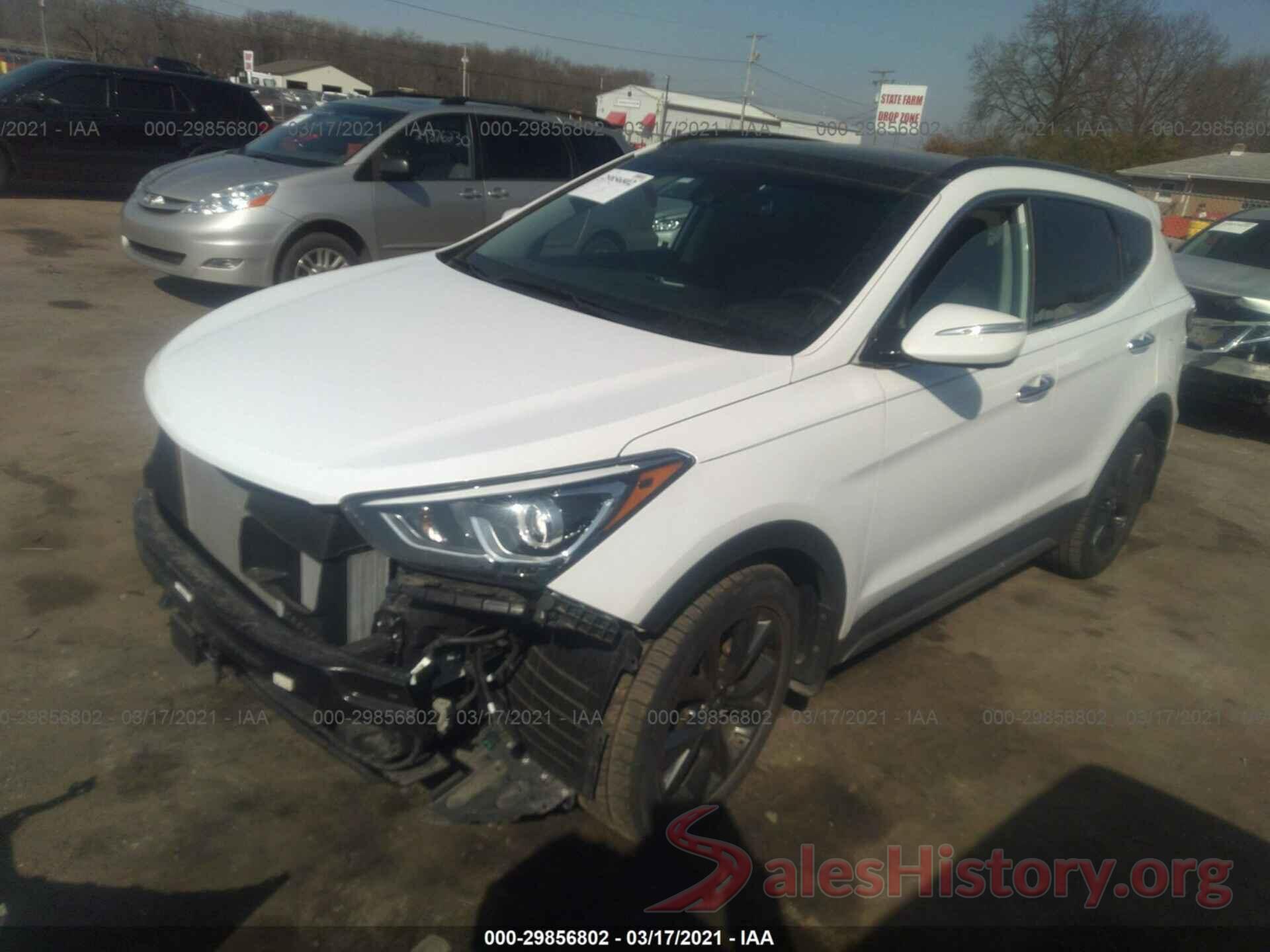 5XYZWDLA2JG549275 2018 HYUNDAI SANTA FE SPORT