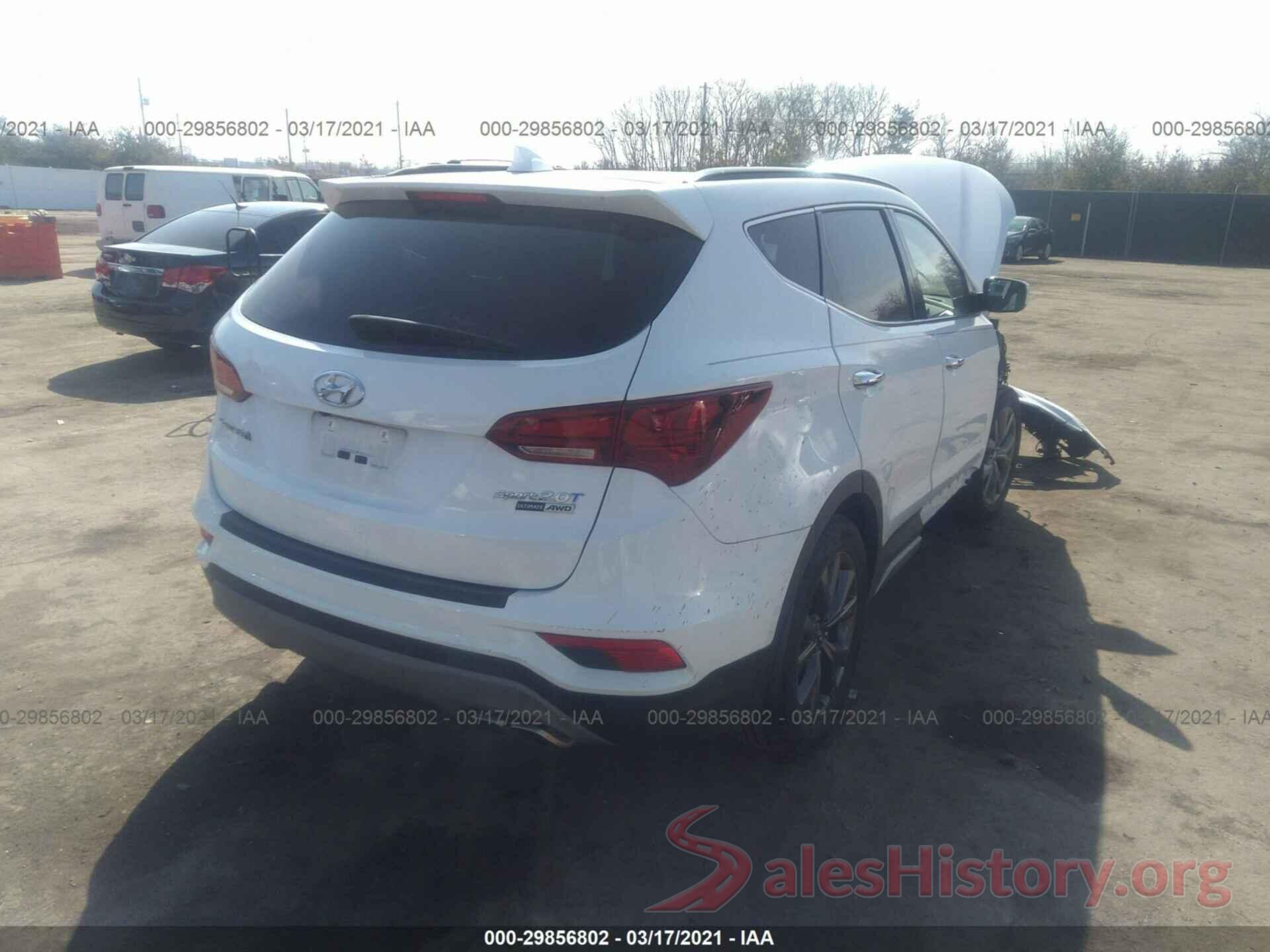 5XYZWDLA2JG549275 2018 HYUNDAI SANTA FE SPORT