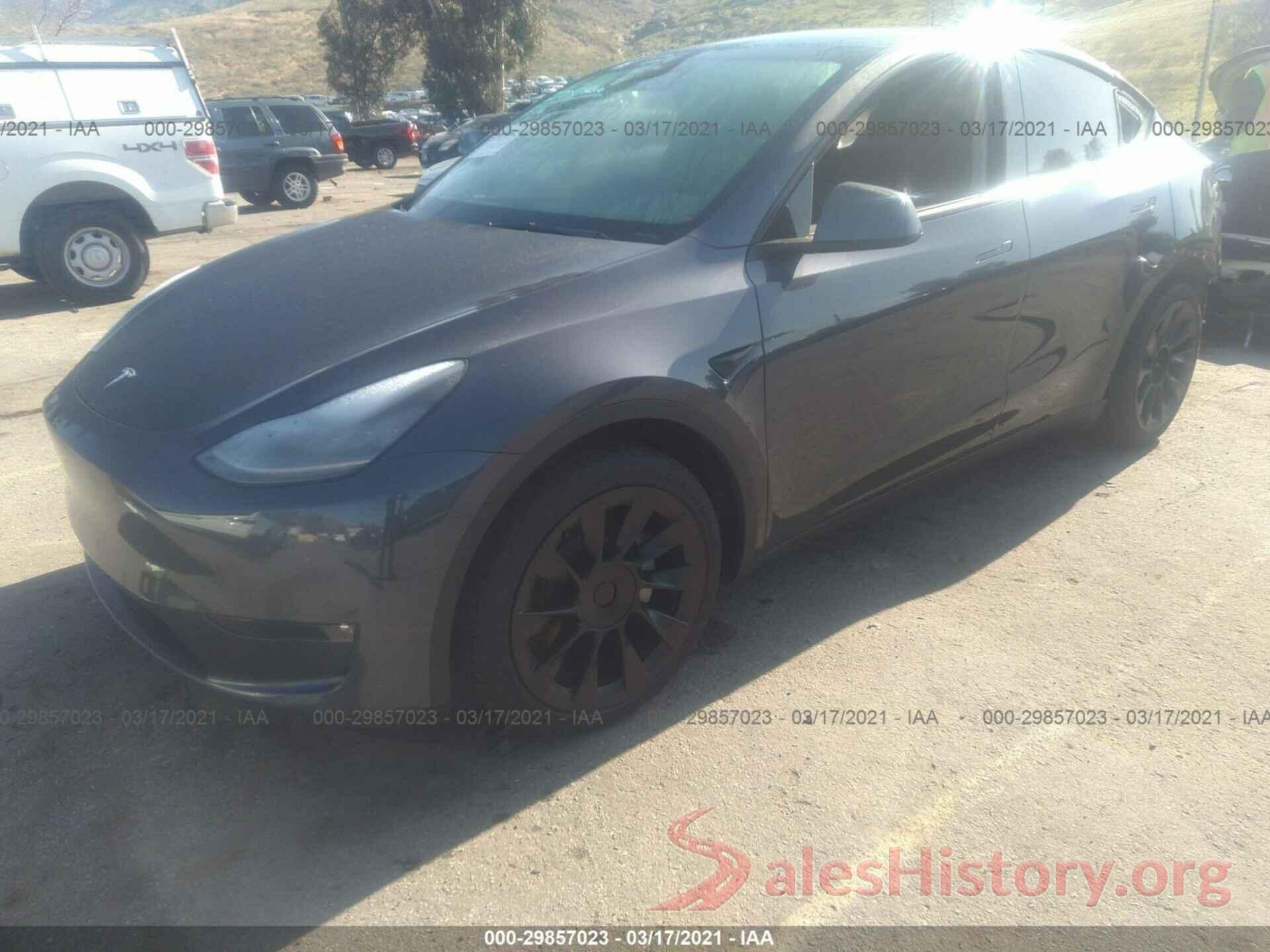 5YJYGDED9MF103104 2021 TESLA MODEL Y