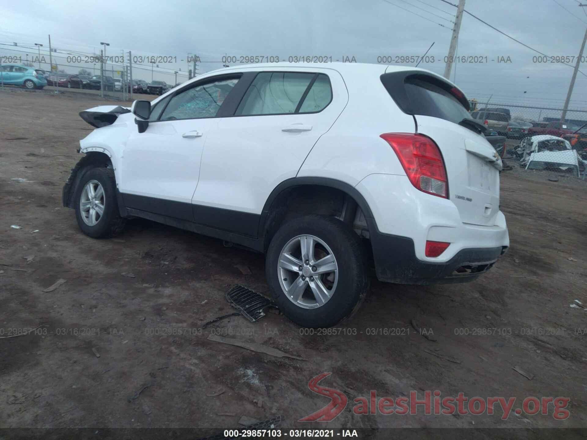 3GNCJNSB3JL319524 2018 CHEVROLET TRAX