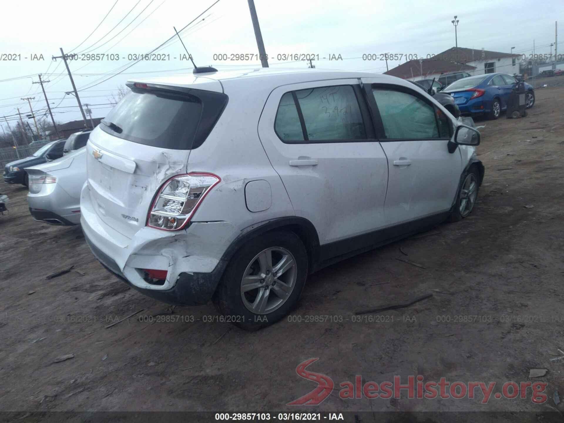 3GNCJNSB3JL319524 2018 CHEVROLET TRAX